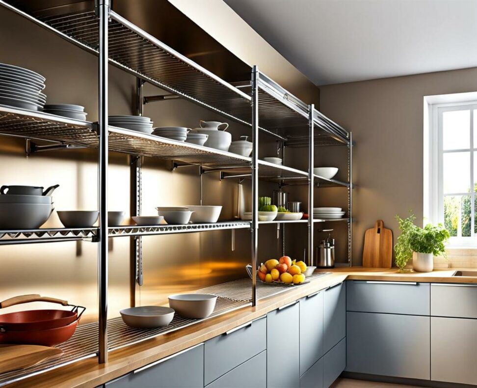 The Complete Guide To Installing Sturdy Metal Shelving In Your Kitchen