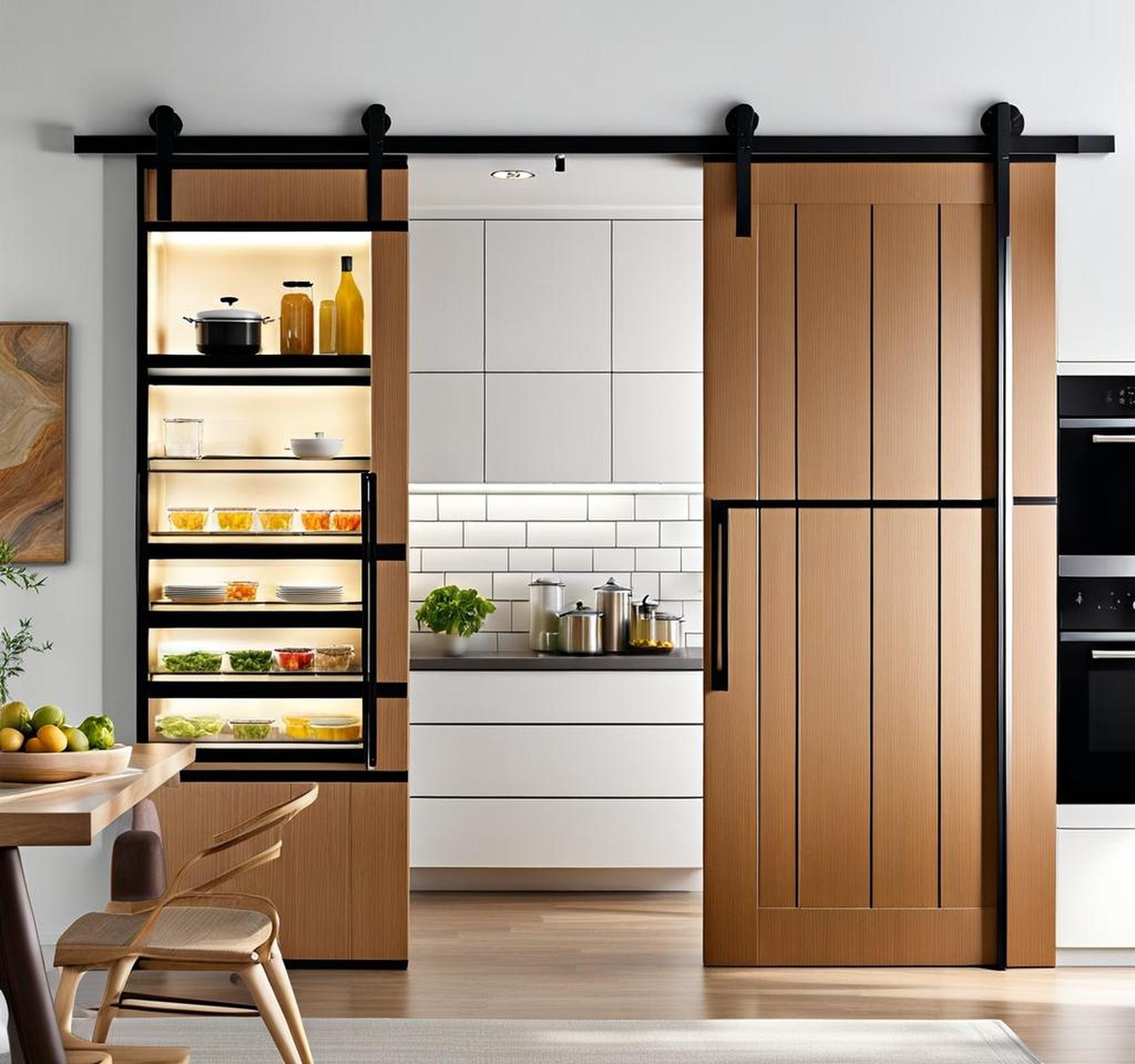 Give Your Kitchen A Modern Makeover With Sliding Pantry Doors Corley