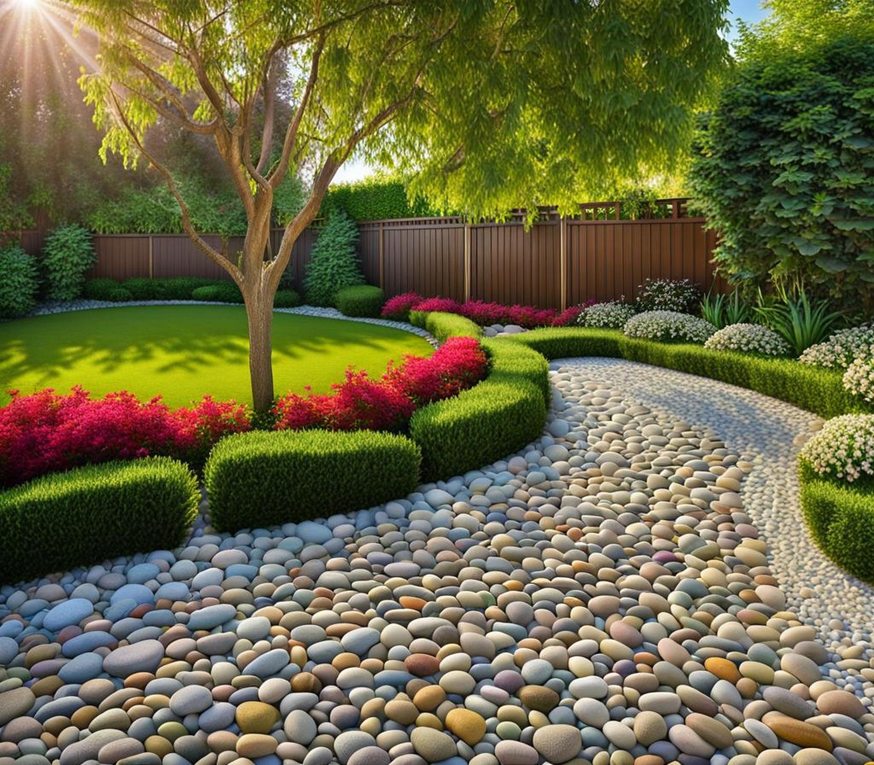 Boost Your Garden S Curb Appeal With Pebbles And Pavers Corley Designs