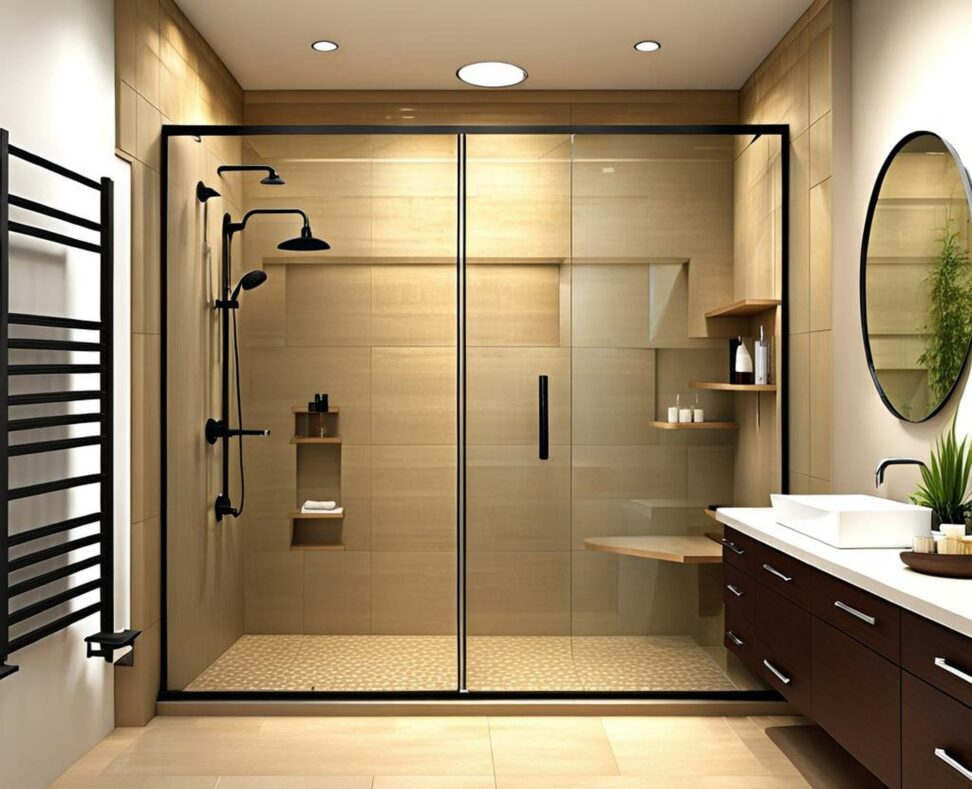 Design Your Dream Walk-In Shower With These 2 Person Dimensions ...