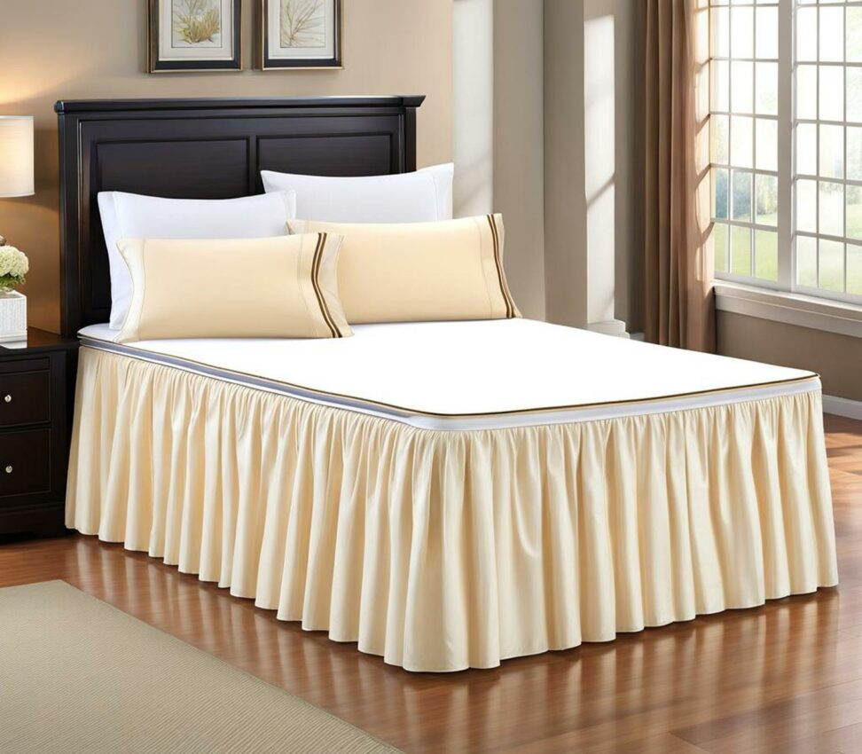 Accent Your Queen Bedroom With An 18 Inch Drop Bed Skirt Corley Designs