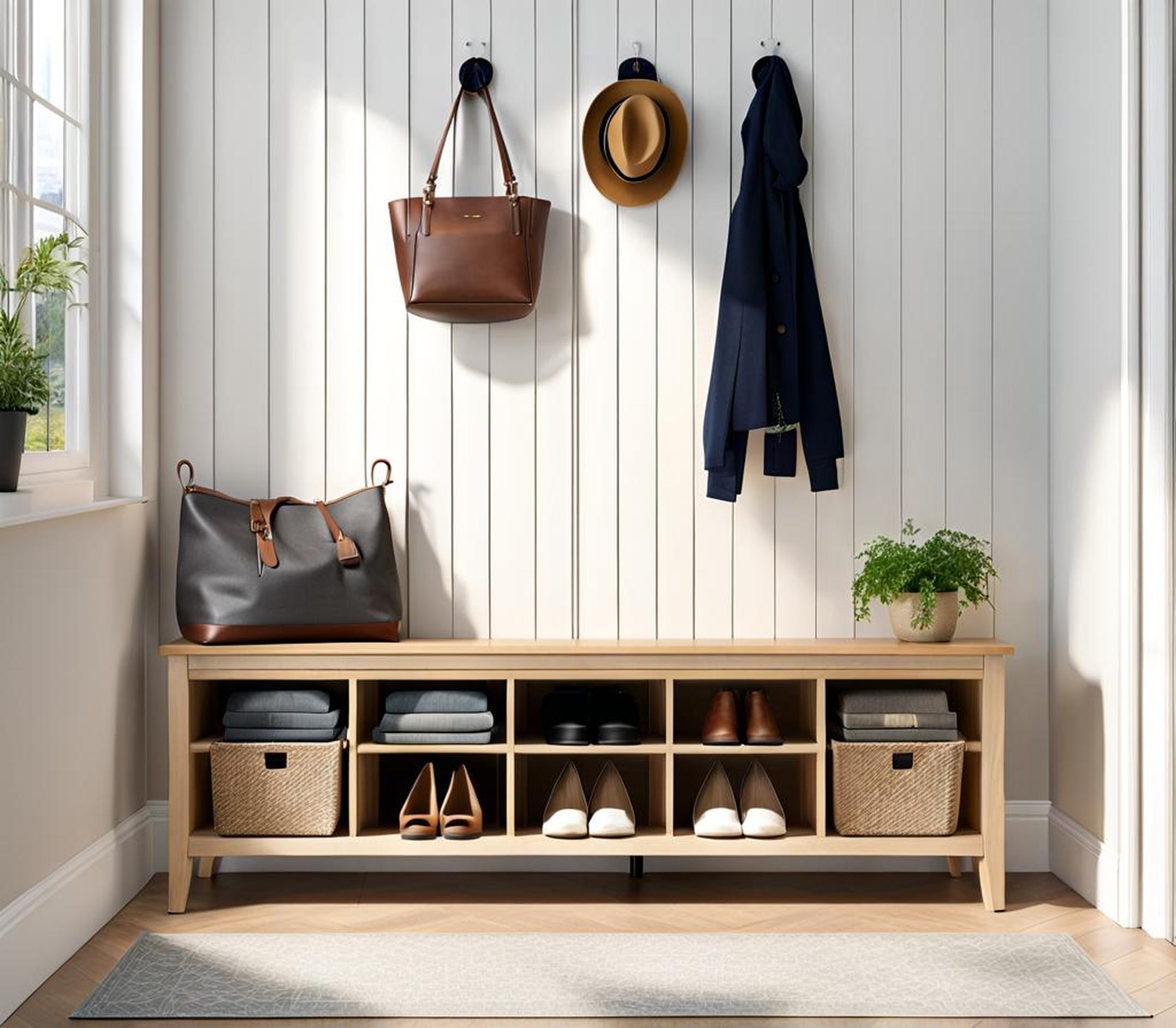 Top-Rated Entryway Benches With Hooks to Instantly Declutter Your Space ...