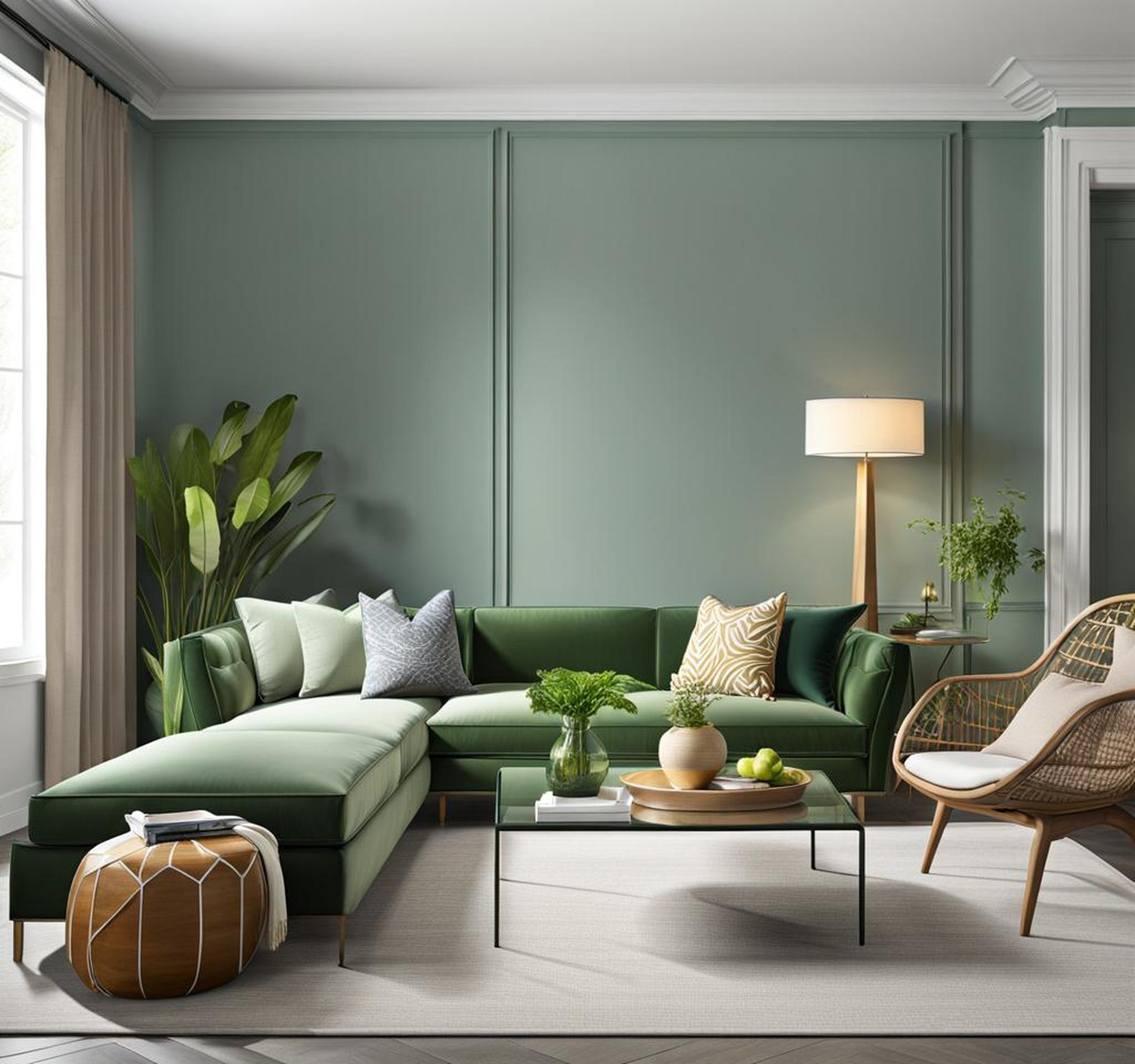 Our Designers Pick The Best Gray Green Paint Colors For A Relaxed Vibe ...