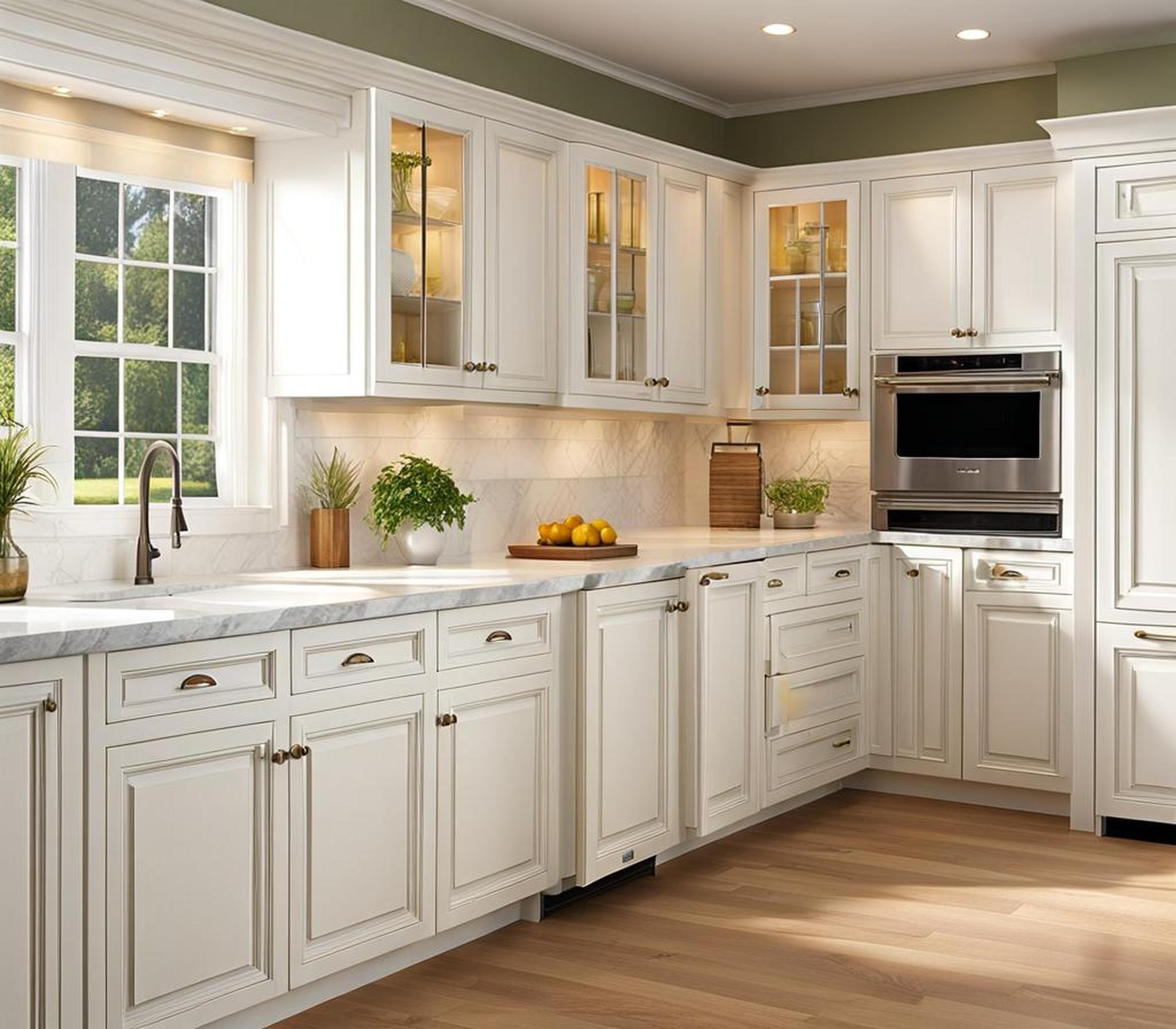 The Complete Guide to Hardware for White Kitchen Cabinets - Corley Designs