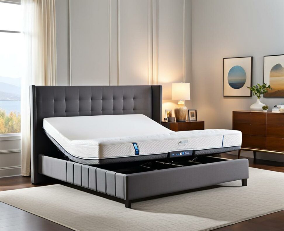 Experience Ultimate Comfort with the Cloud Mountain Adjustable Bed ...