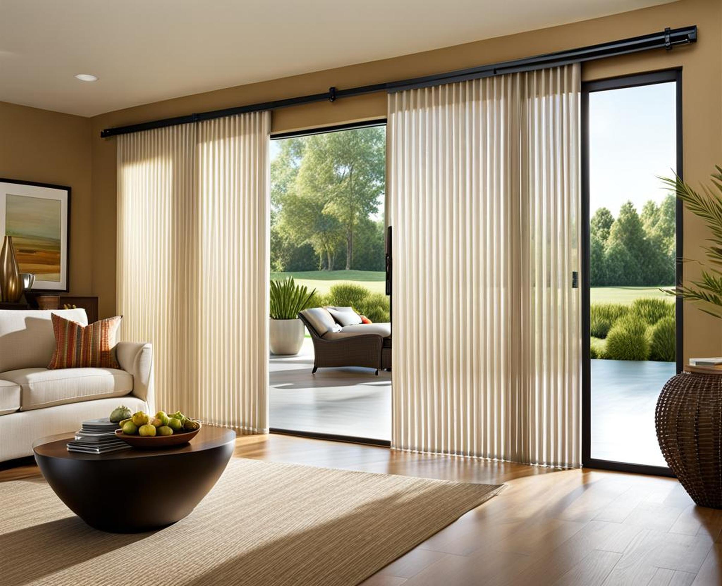 Streamline Your Sliding Glass Doors With Modern Window Treatments ...