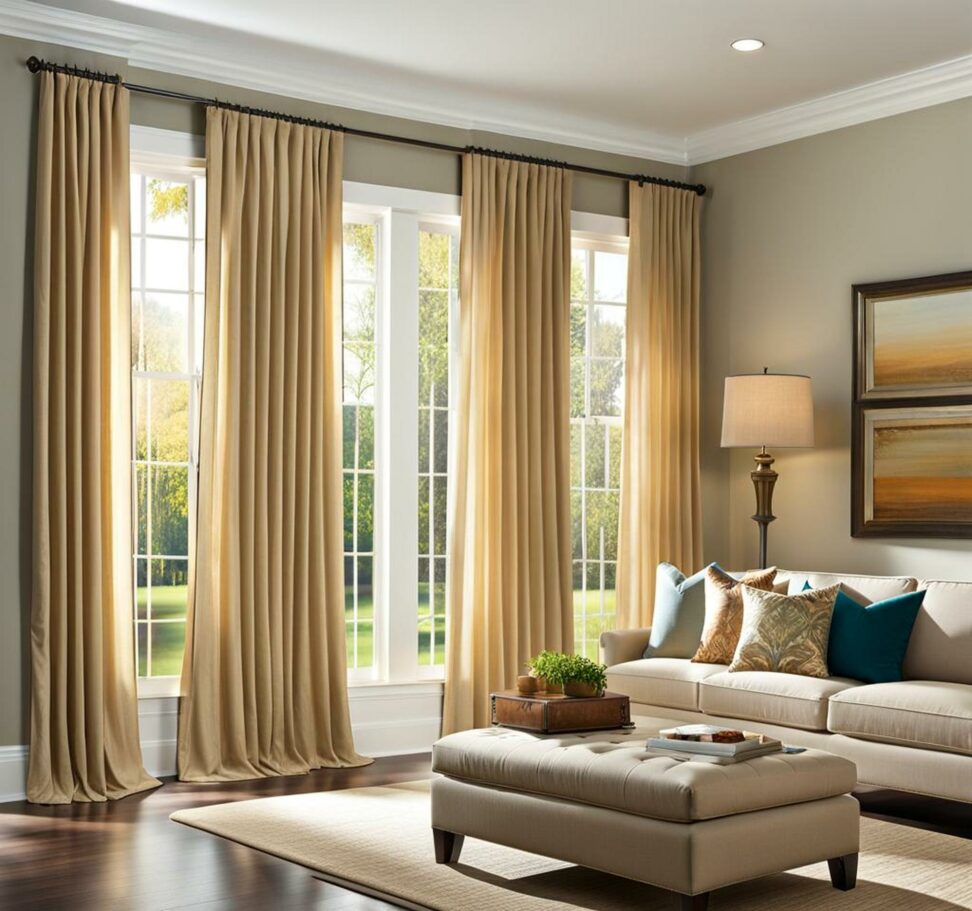 Tired of Boring Windows? Ceiling-Hung Curtains Are the Cozy Hack You ...