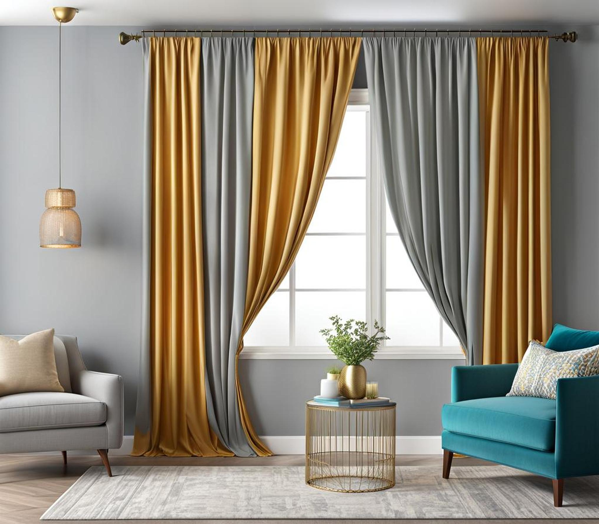 Balance Your Light Grey Walls With These Curtain Color Combos - Corley ...