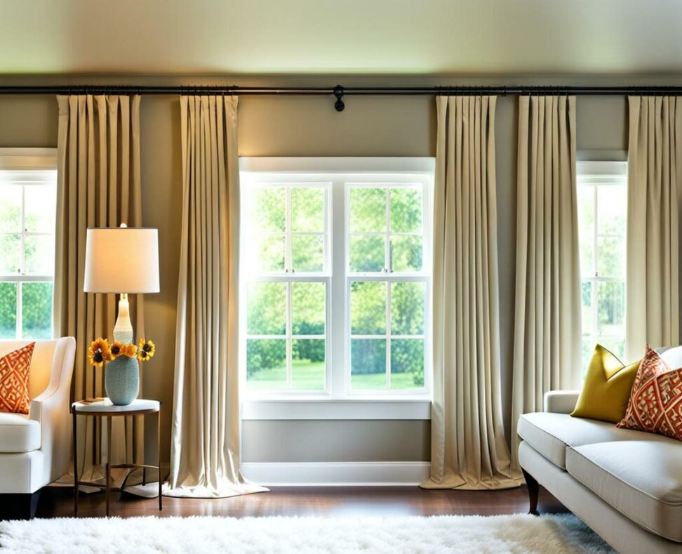 10 Genius Ways to Hang Curtains on Recessed Windows - Corley Designs