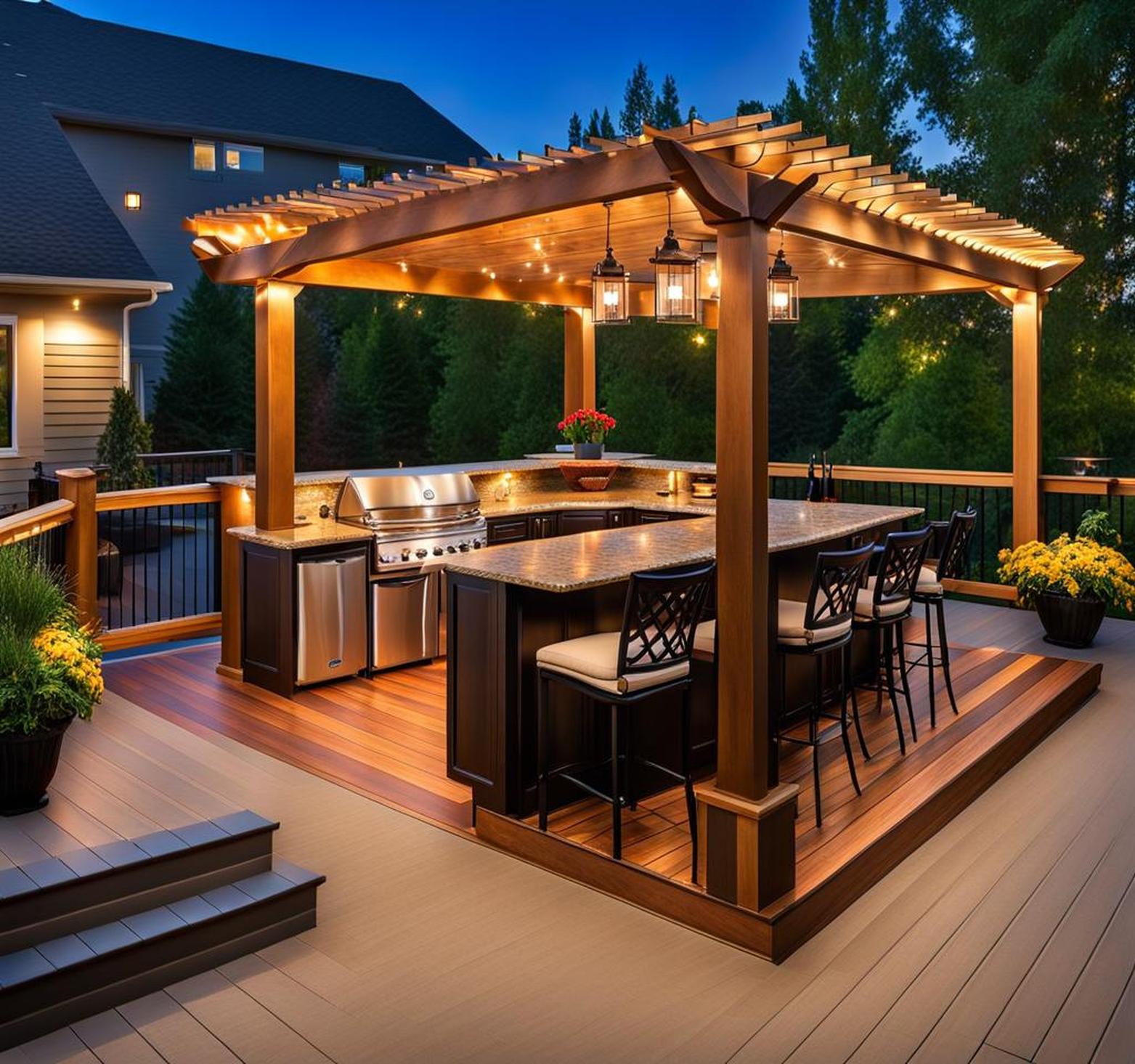 Build the Ultimate Backyard Hangout with a Deck Over Patio - Corley Designs