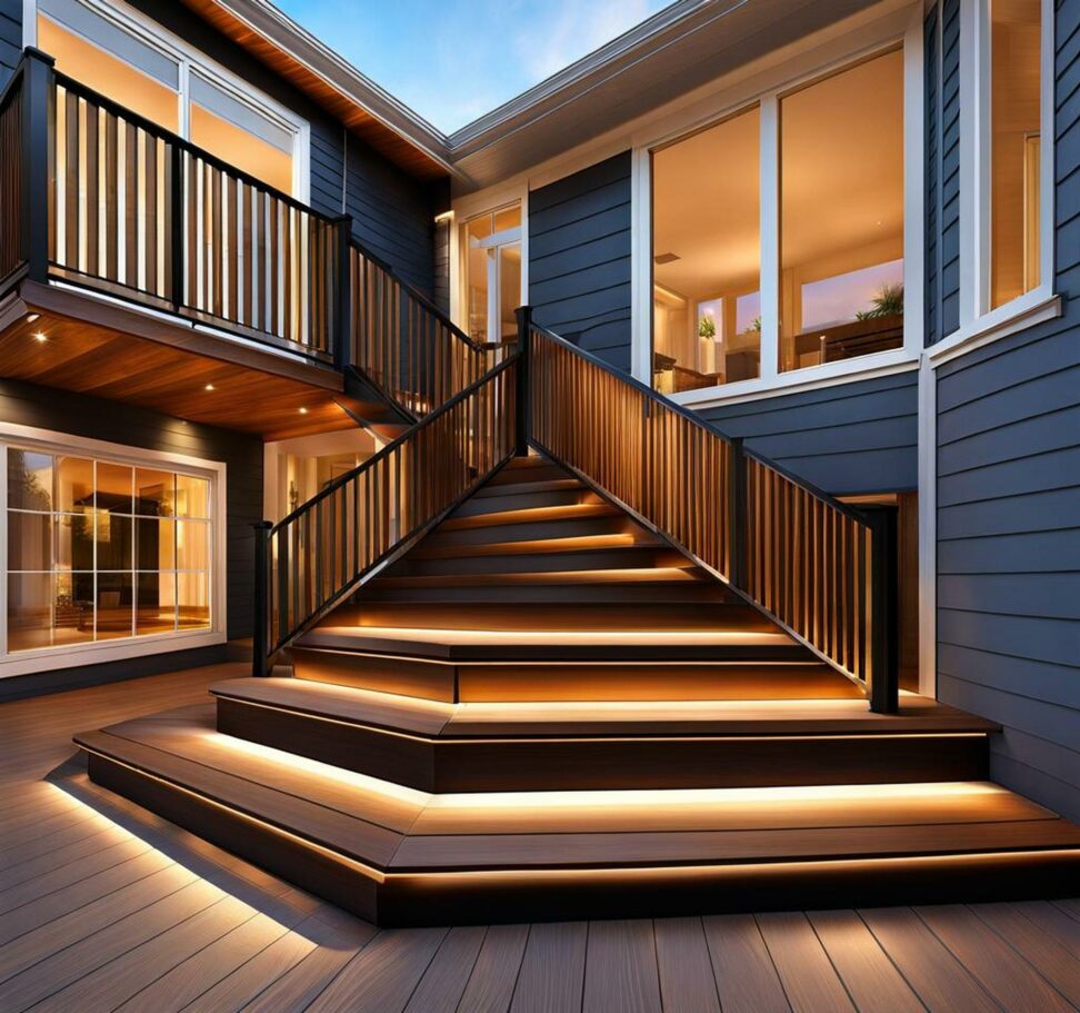 Corner Stairs - An Elegant Way to Upgrade Your Deck's Style - Corley ...