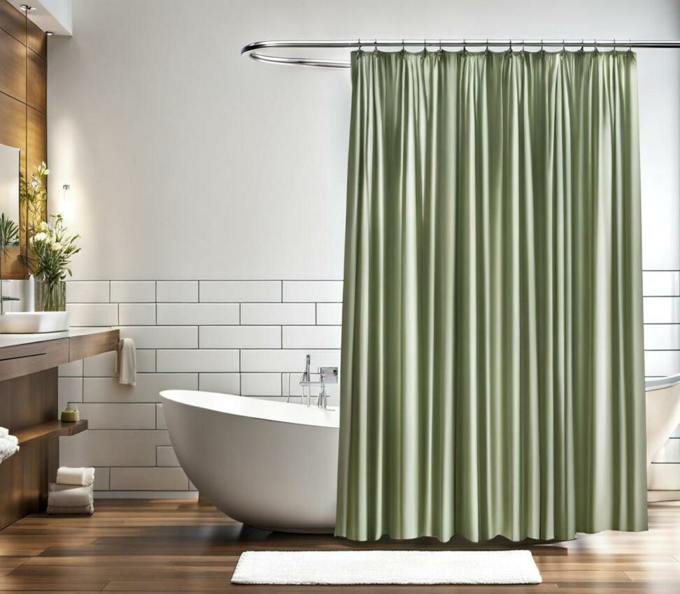 Spruce Up Your Shower Space With A Chic Deco Bain Curtain - Corley Designs