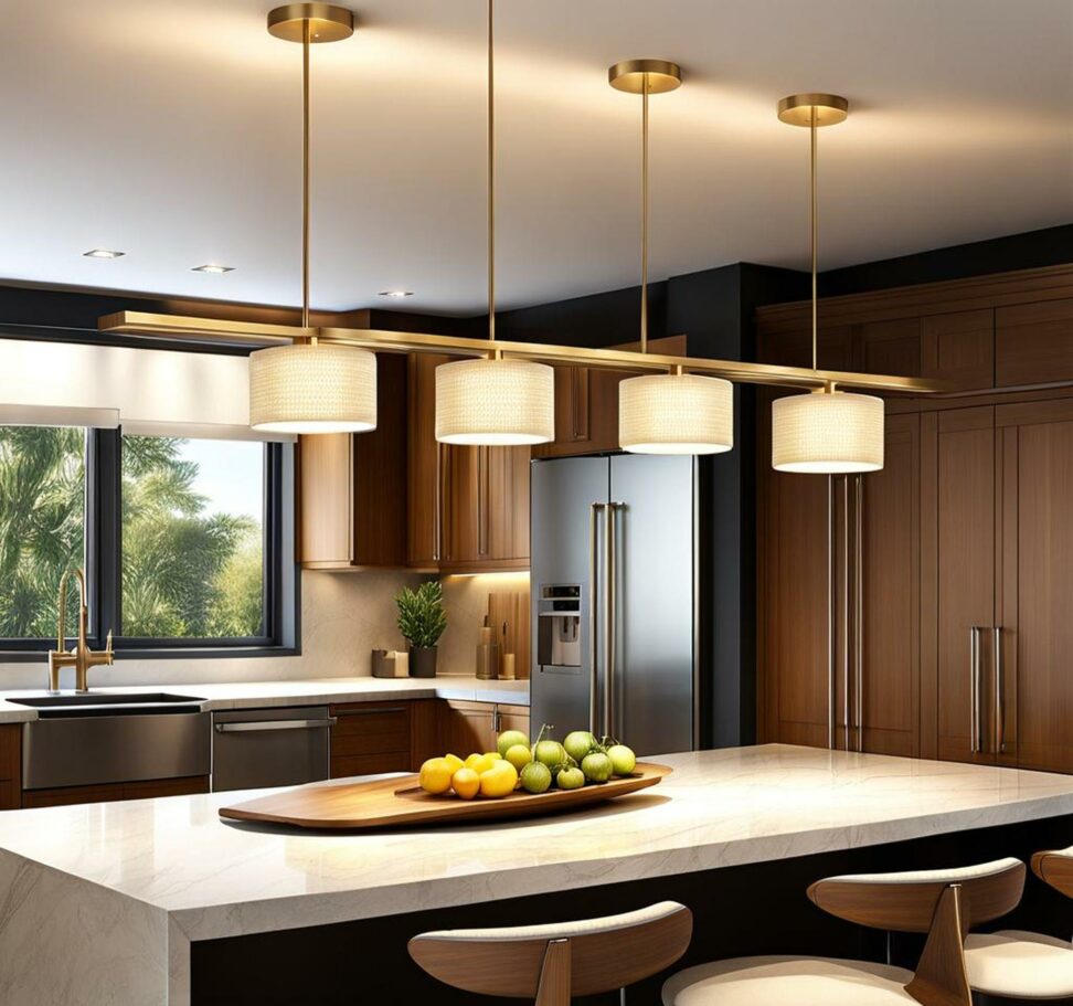 Hang Pendant Lights to Brighten Up Your Kitchen Island - Corley Designs