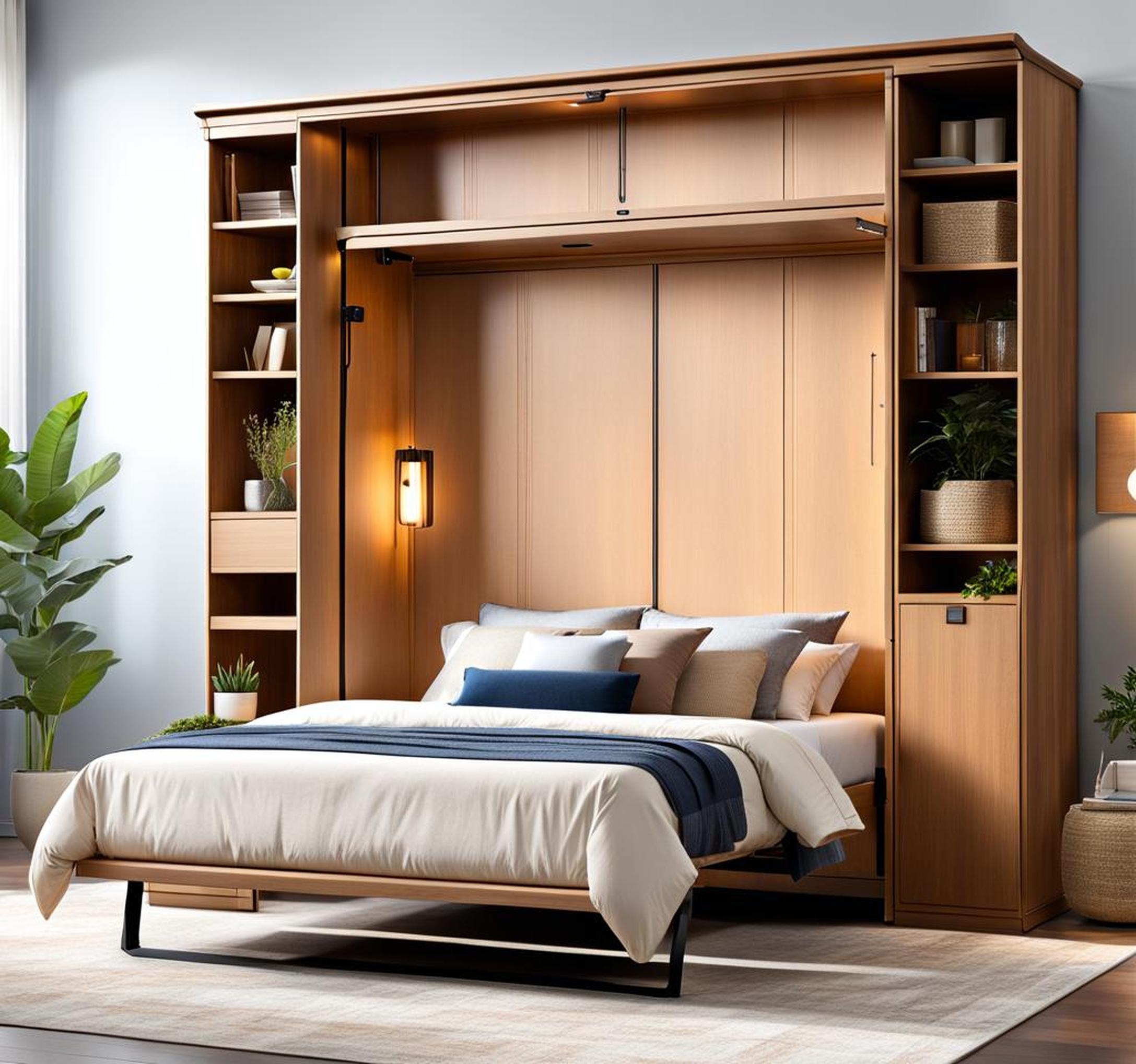 Sleep Soundly With An Eco-Friendly Murphy Bed That Does It All - Corley ...