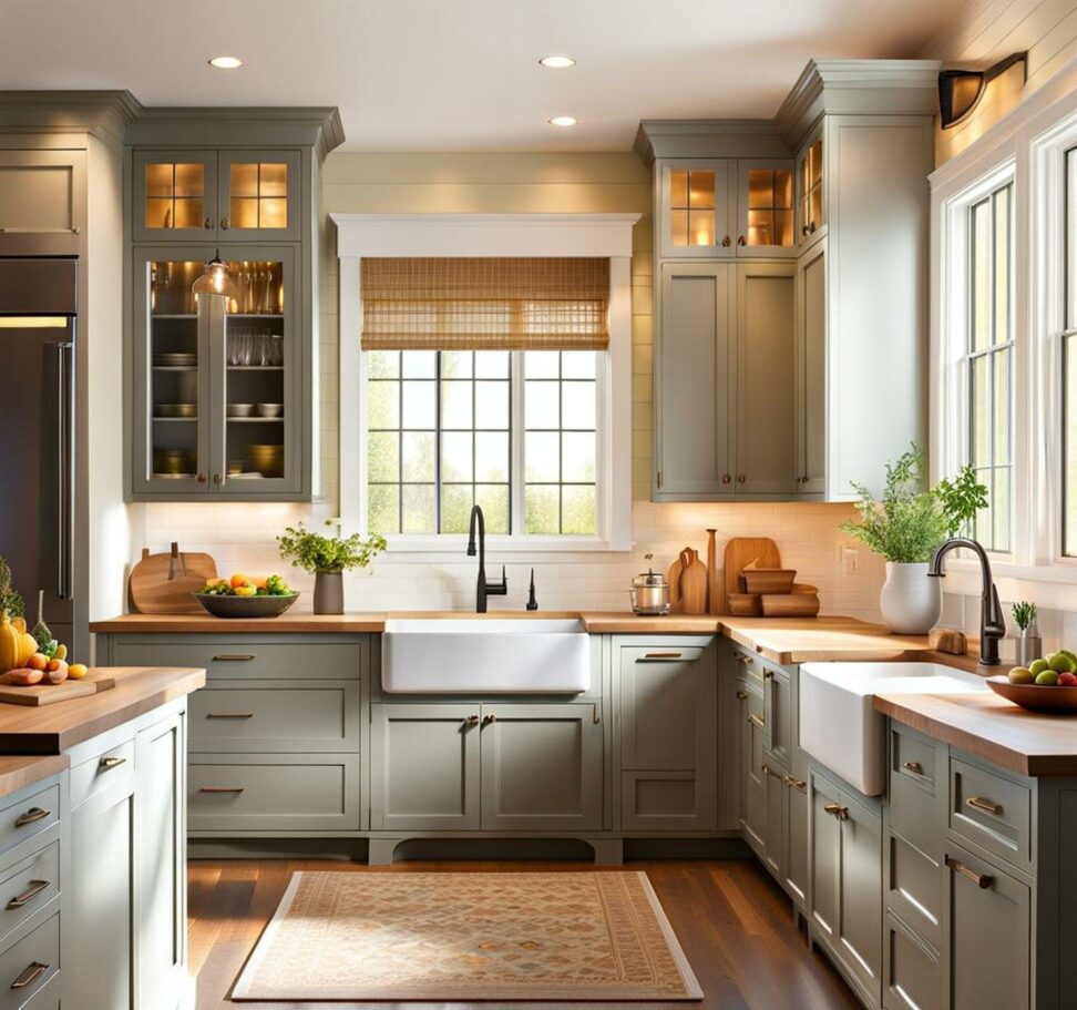 The Ultimate Guide to Choosing and Styling Farmhouse Kitchen Cabinets ...