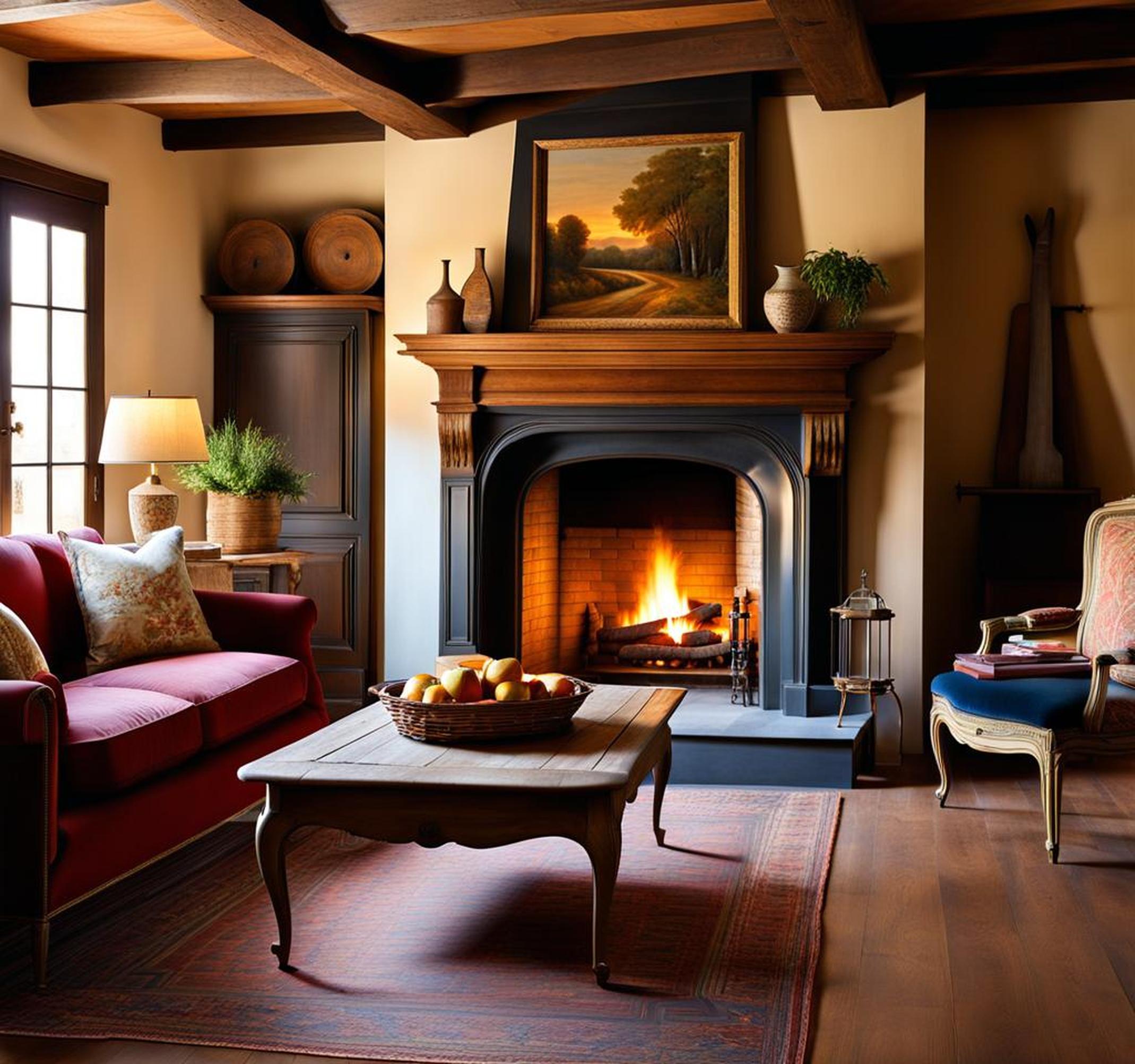 Our Favorite French Country Fireplace Decorating Tricks - Corley Designs