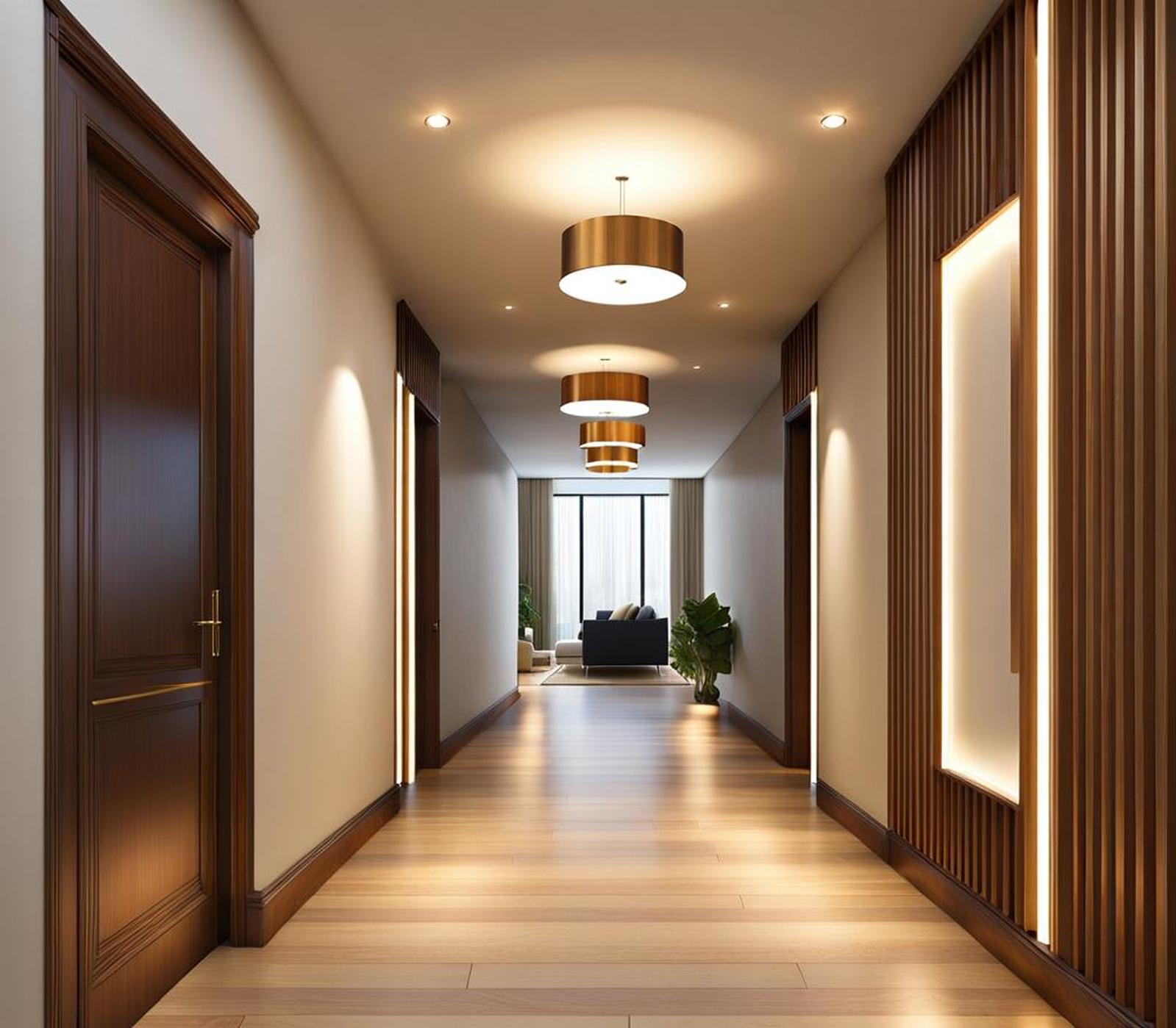 Small Hallway Lighting Ideas to Make the Space Feel Open - Corley Designs