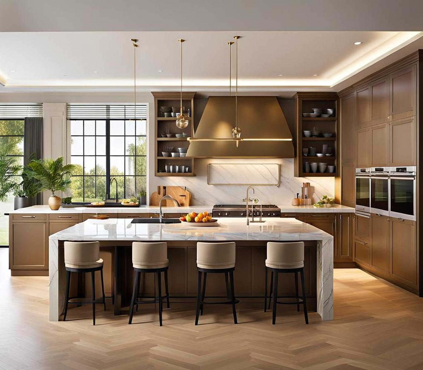 Design a Stylish One Wall Kitchen with Island in 6 Simple Steps ...