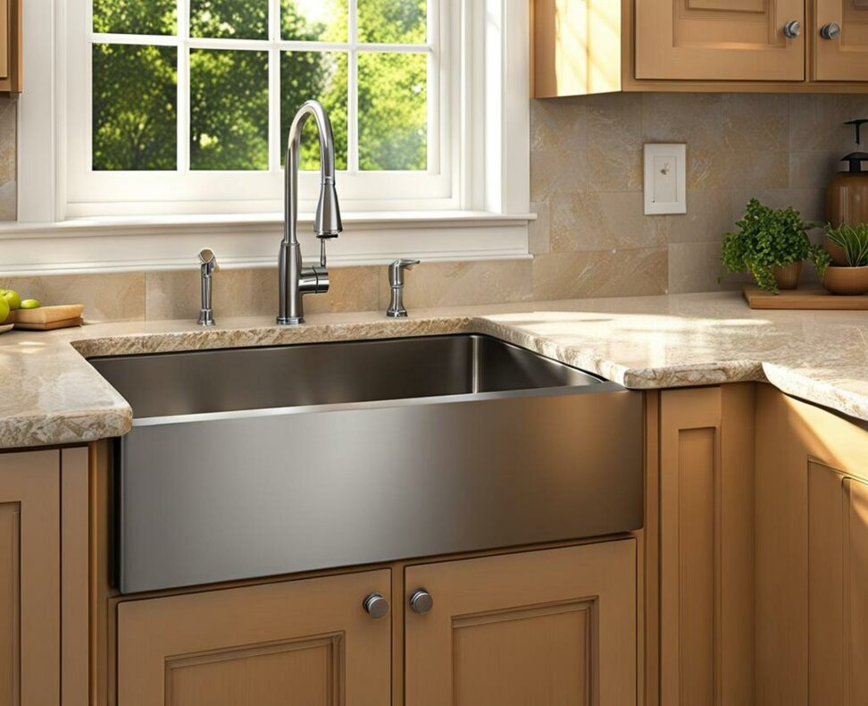 36 x 25 countertop precut sink hole kitchen