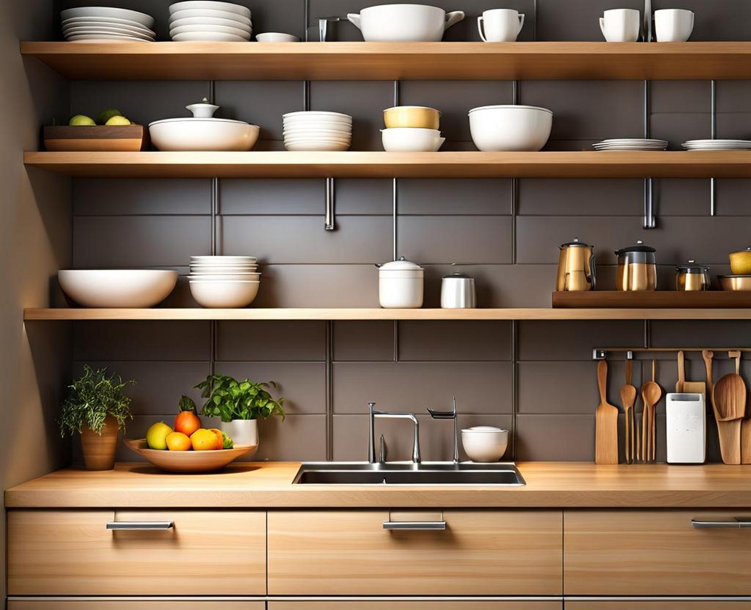 Kitchen Wall Shelves That Are Beautiful and Practical - Corley Designs