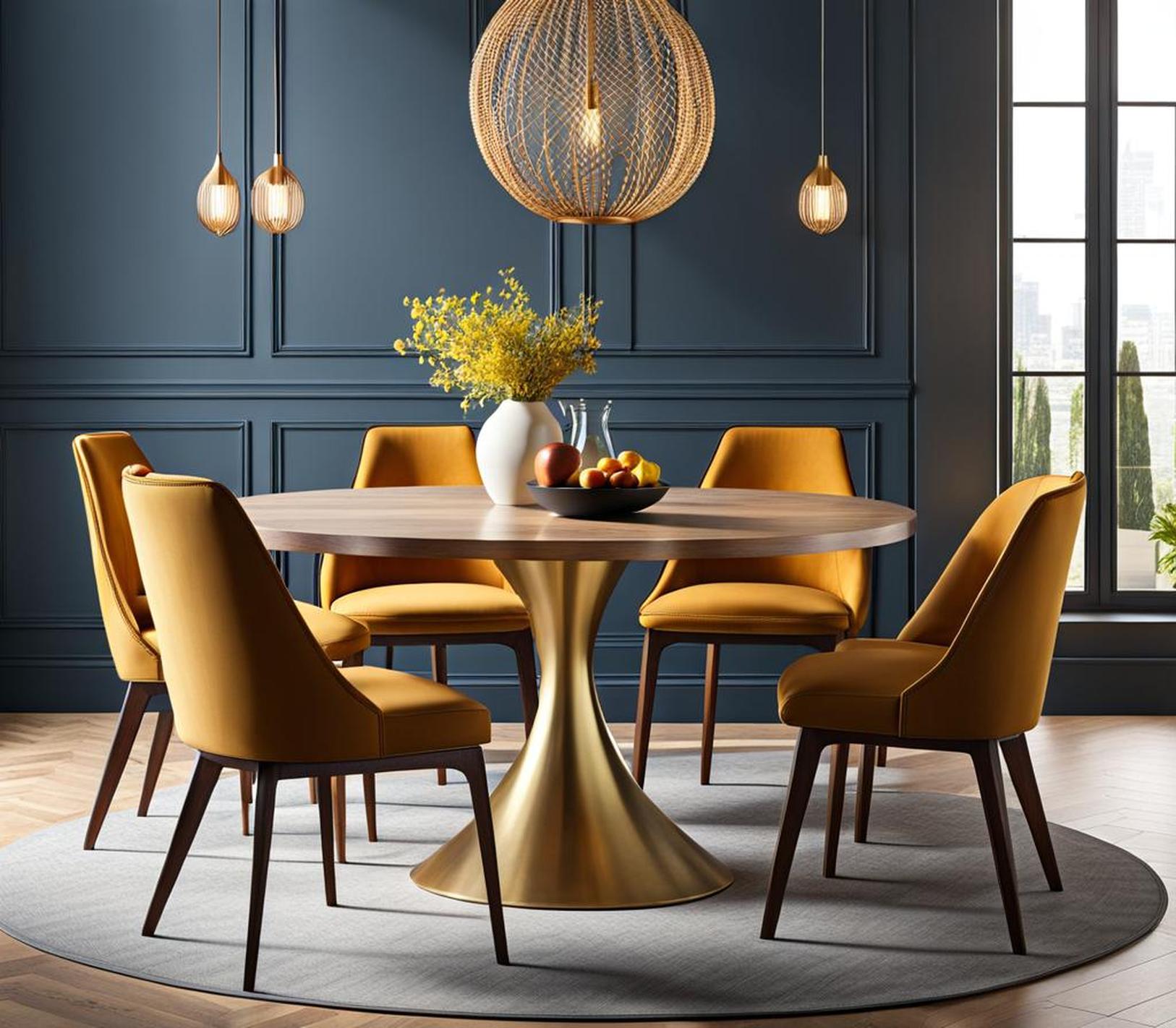 Choose the Perfect Round Table Size for Your Dining Room - Corley Designs