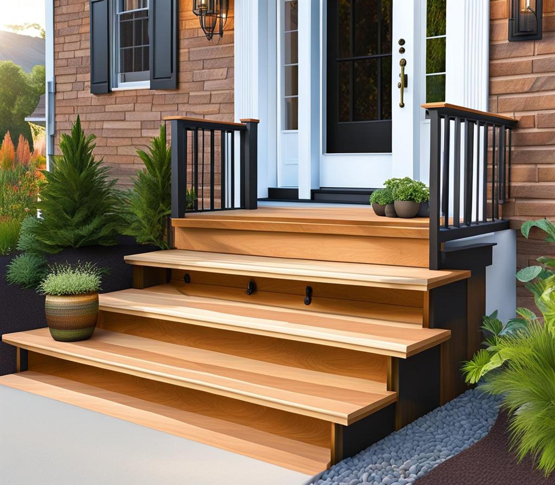 Small Front Porch Steps Ideas Diy