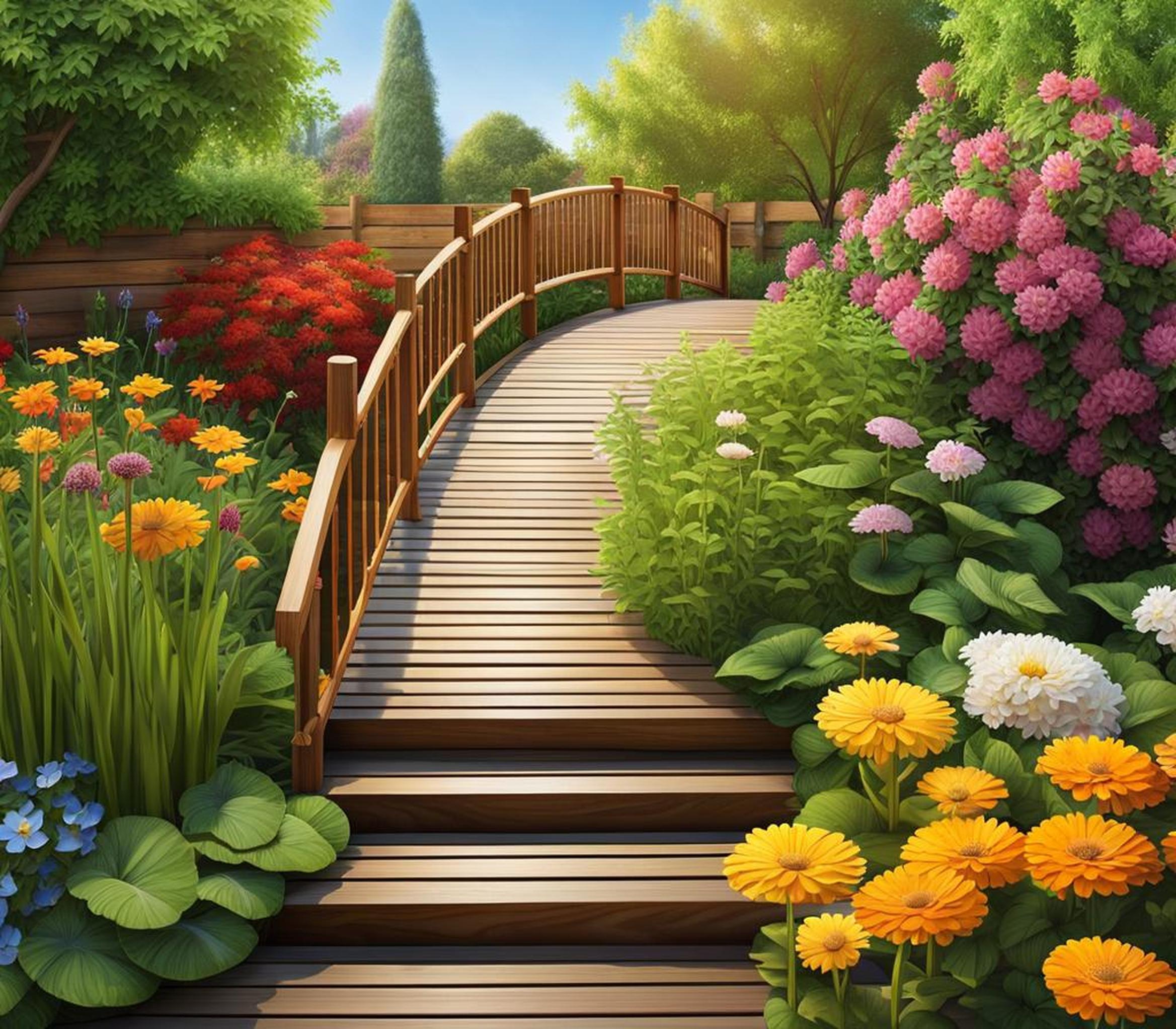 Spice Up Your Garden With Charming Wooden Bridges Corley Designs