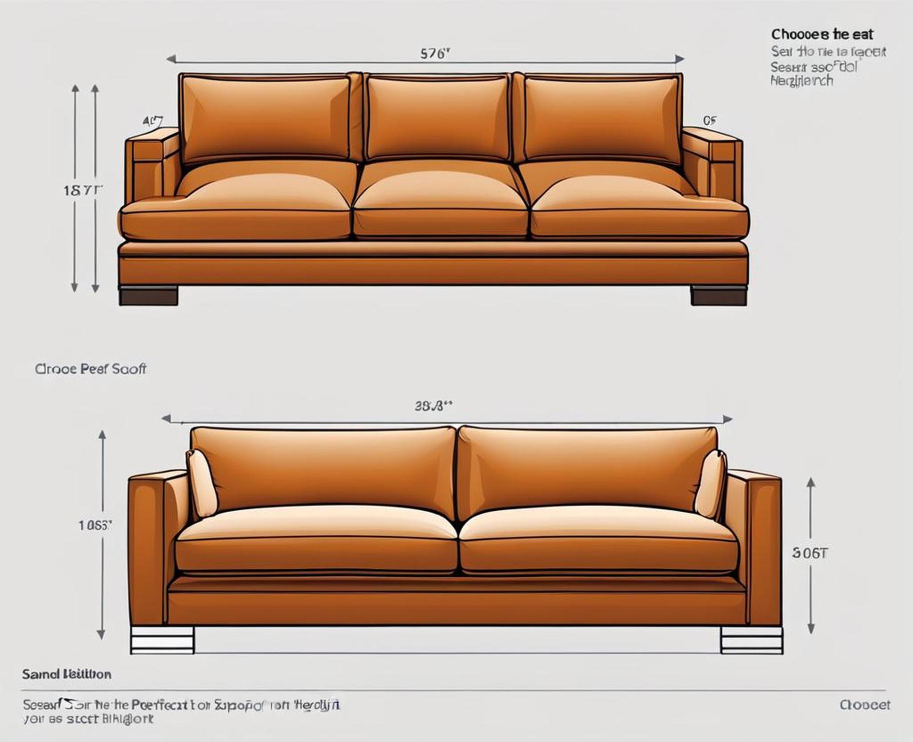 Choose the Perfect Sofa Seat Height for Your Body and Space - Corley ...