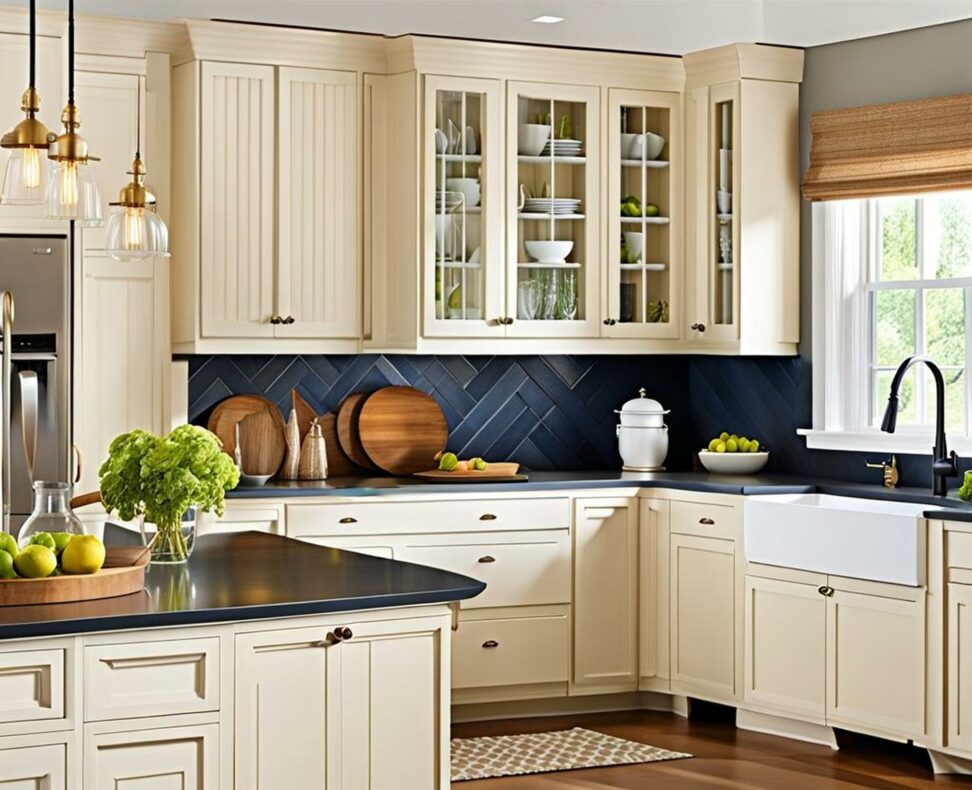 16 Gorgeous Kitchen Cabinet Top Decor Ideas That Won't Break The Bank ...