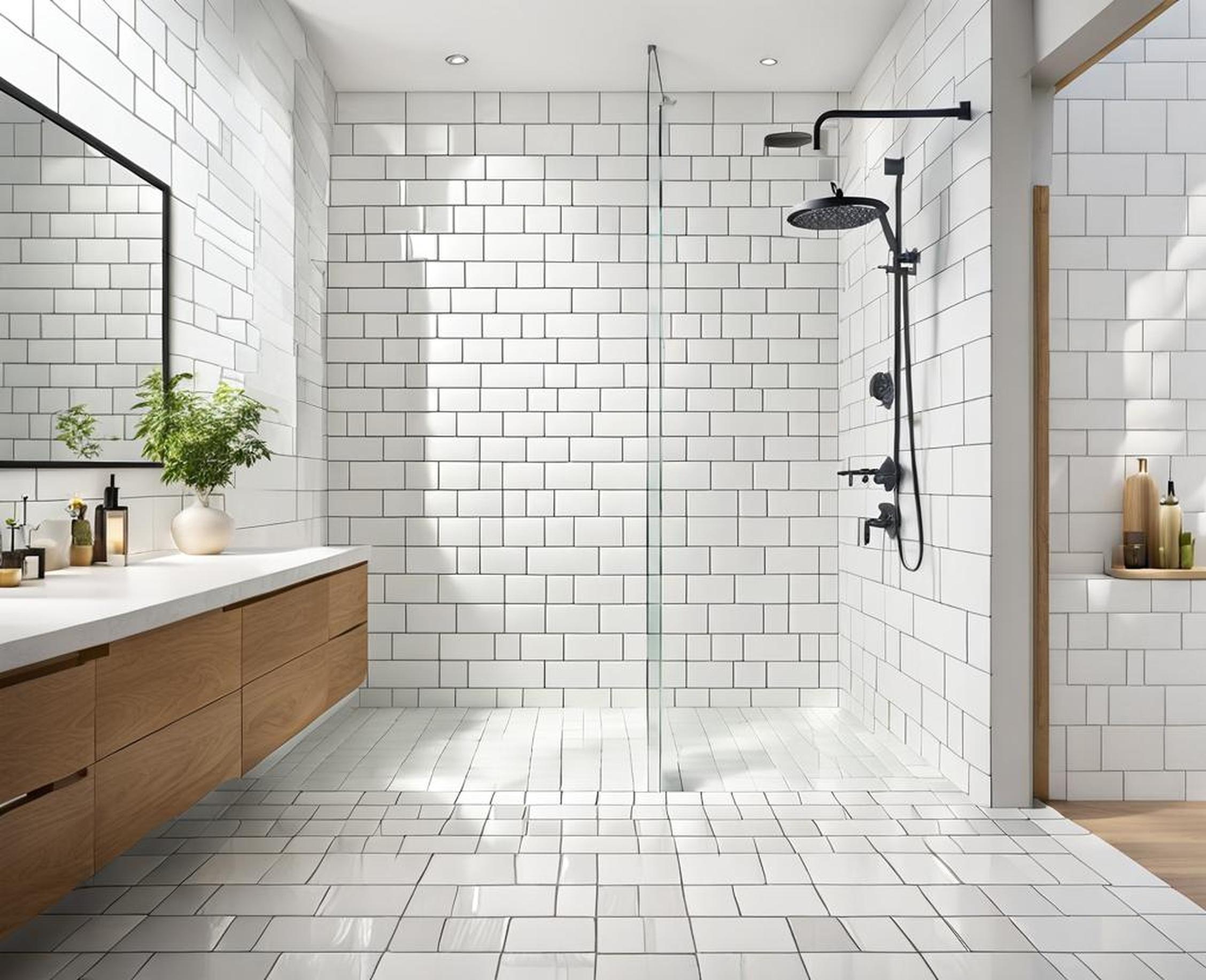 12 Brilliant White Picket Tile Shower Layouts and Designs - Corley Designs