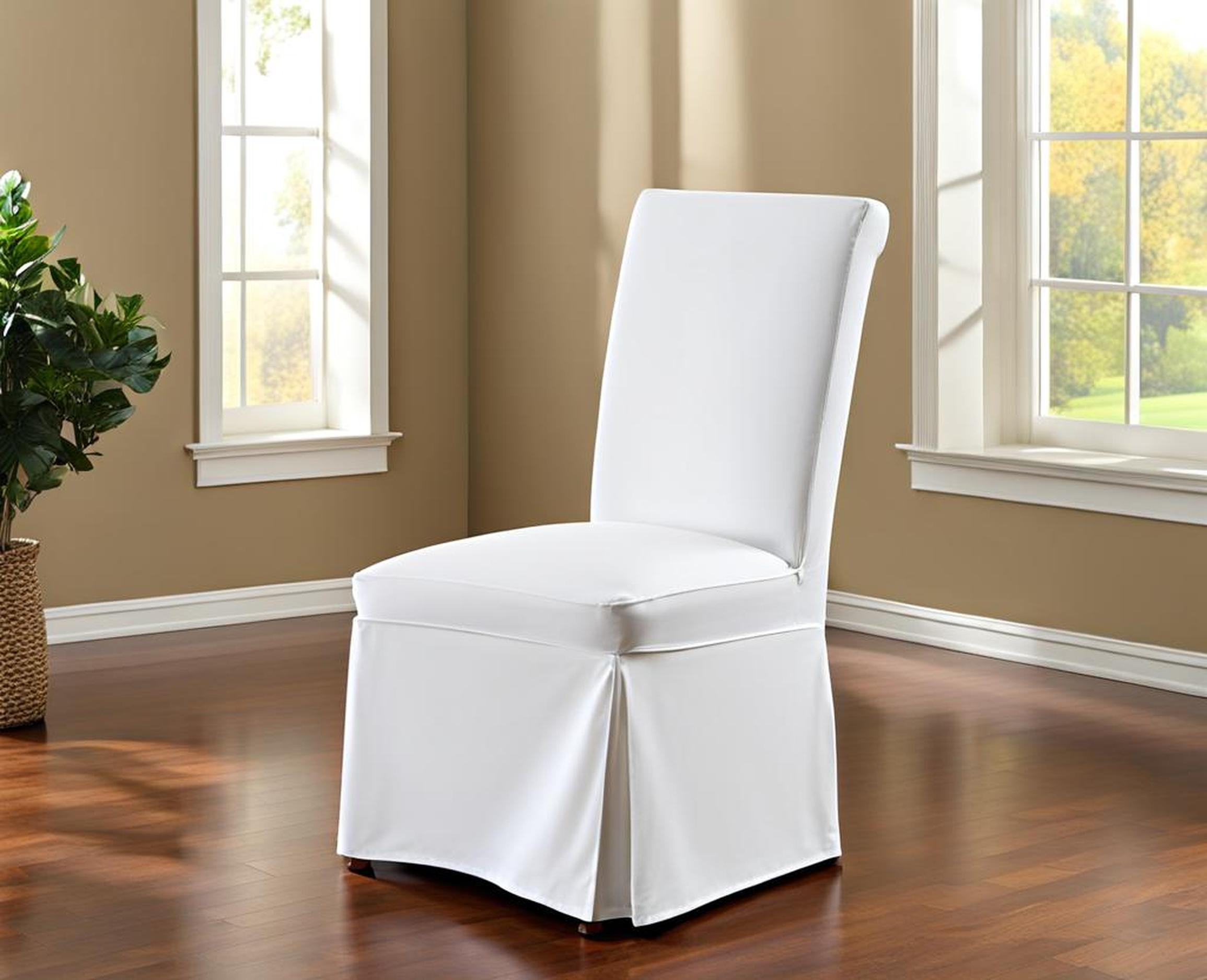 Affordable White Slipcovers To Give Your Dining Chairs A Fresh Look