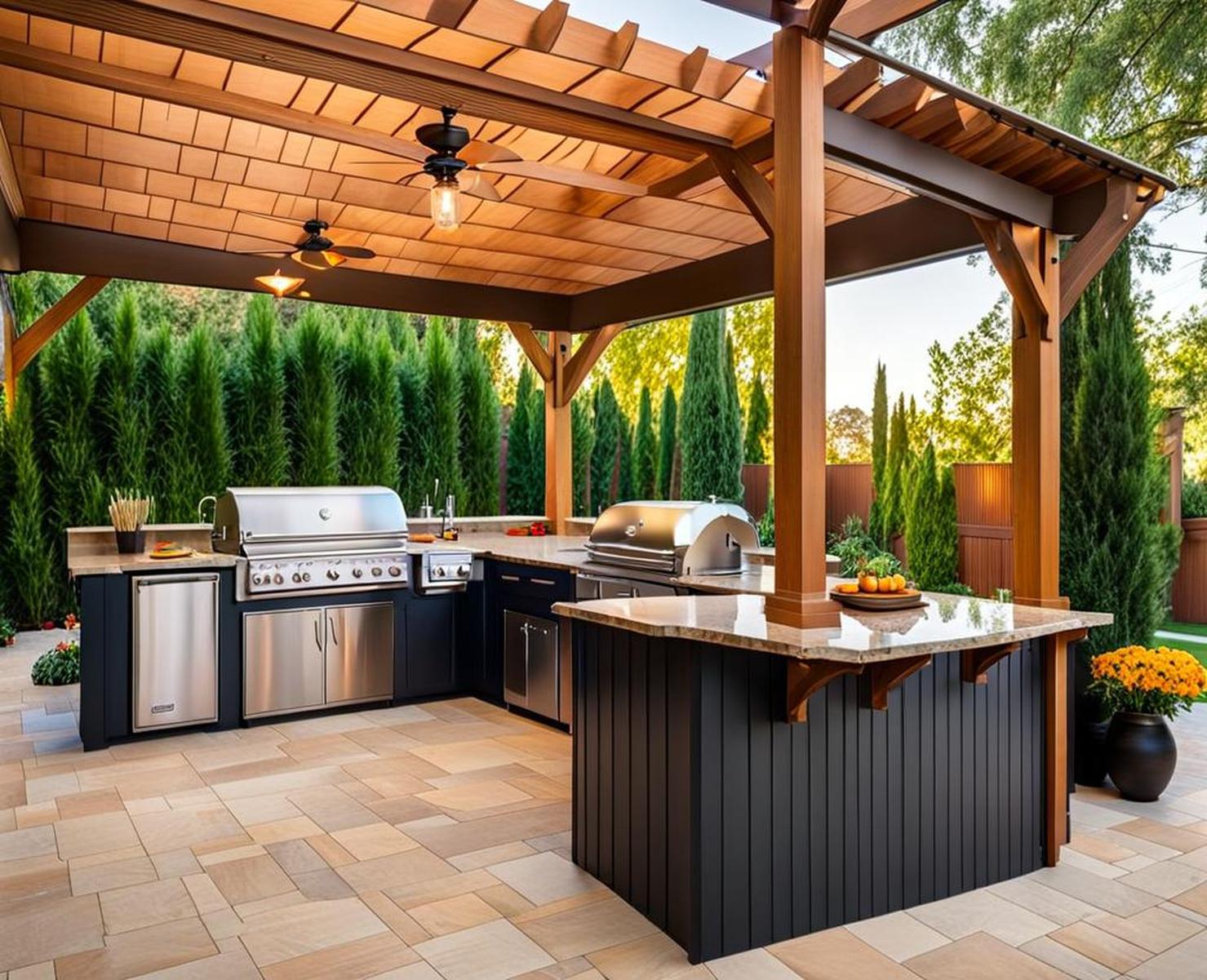 The Ultimate Guide to Creating a Covered Outdoor Kitchen Oasis - Corley ...