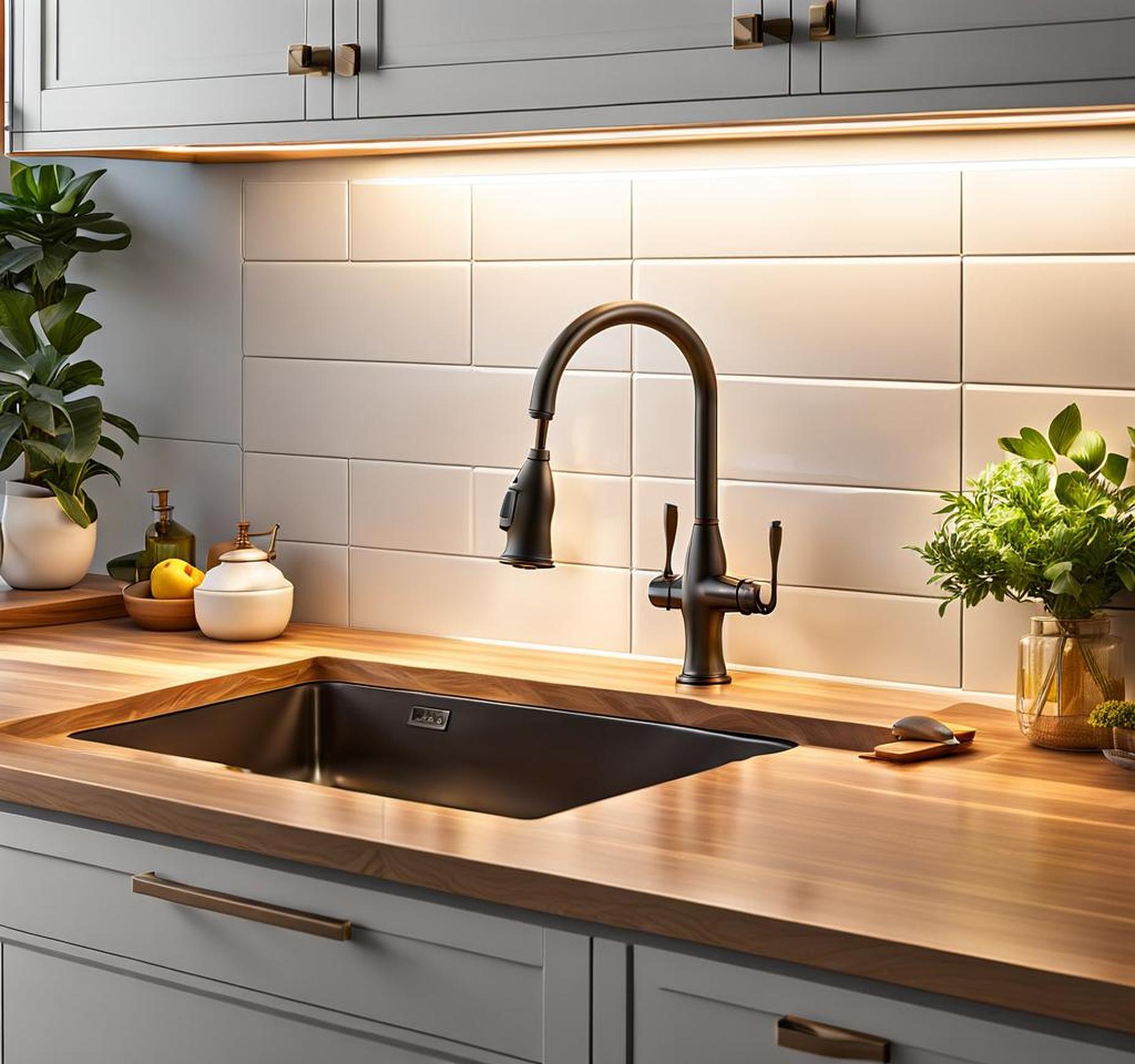 Perfectly Illuminate Your Kitchen Sink with Flush Mount Lights - Corley ...