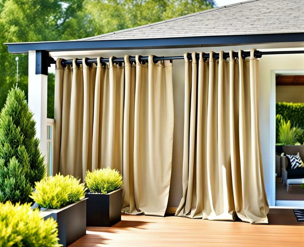 Give Your Outdoor Space a Makeover with Patio Curtain Rods - Corley Designs