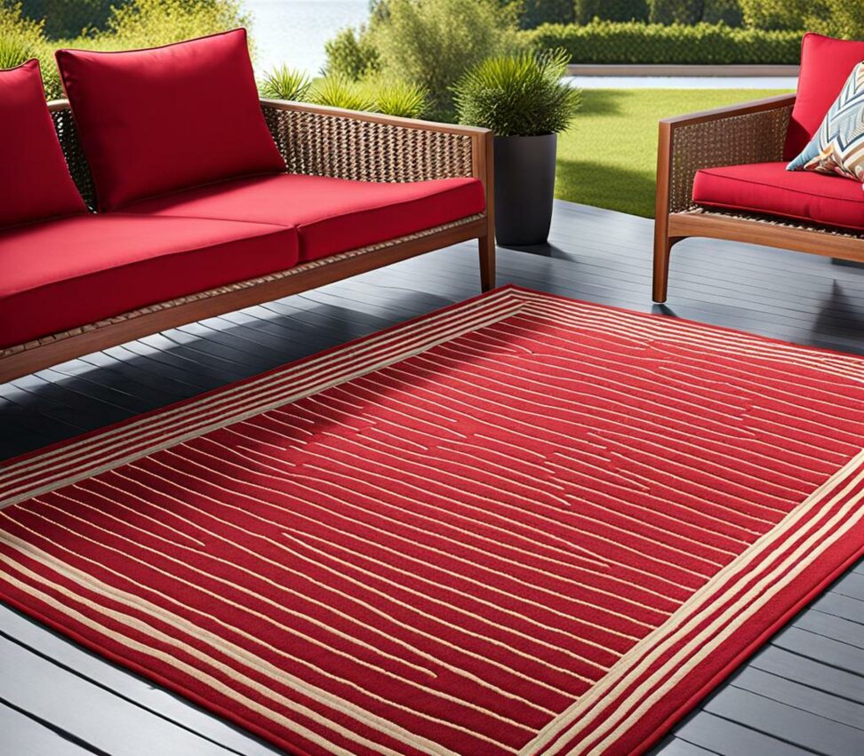 5x7 Red Outdoor Rugs - A Quick Guide to Sizes and Placement - Corley ...