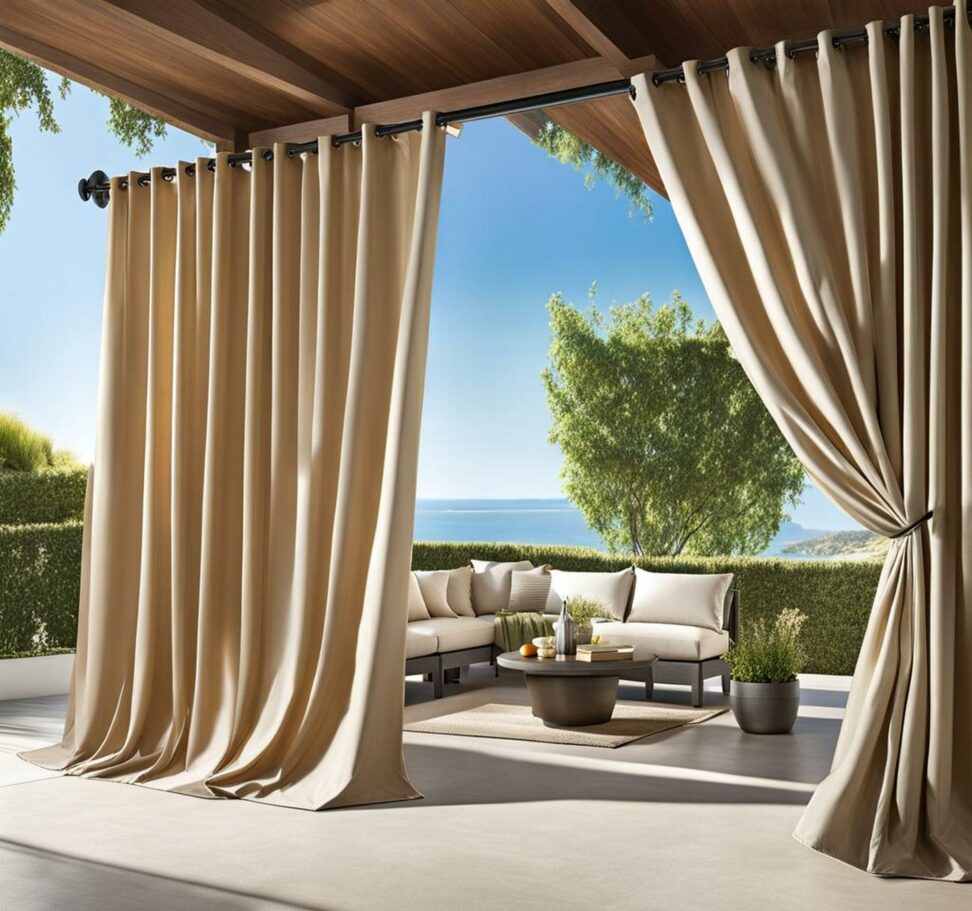 Outdoor Curtains Whipping In The Wind? Discover The Weight Solutions 