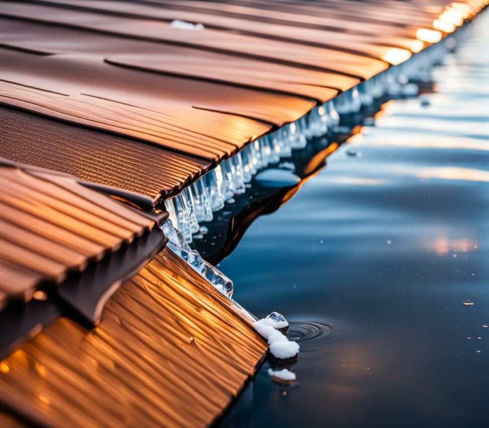 Ice Dams Destroying Your Roof? Use Heat-proof Ice Shield - Corley Designs