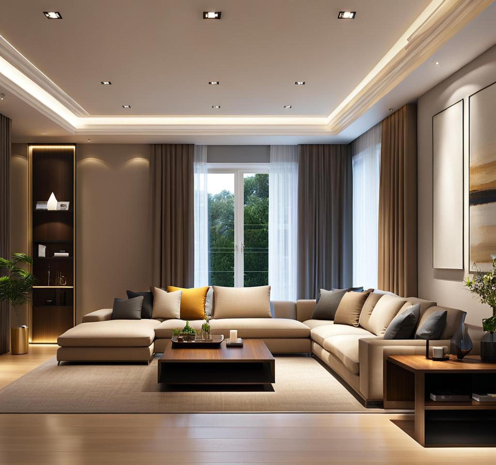 Design a Showcase Worthy Living Room With Recessed Lighting - Corley ...