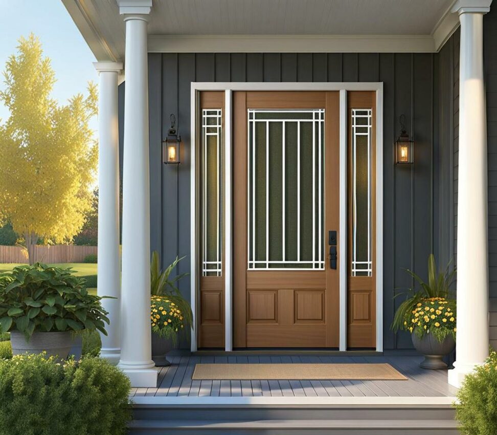 Enjoy Your Porch Bug-Free with Stylish Screen Doors - Corley Designs