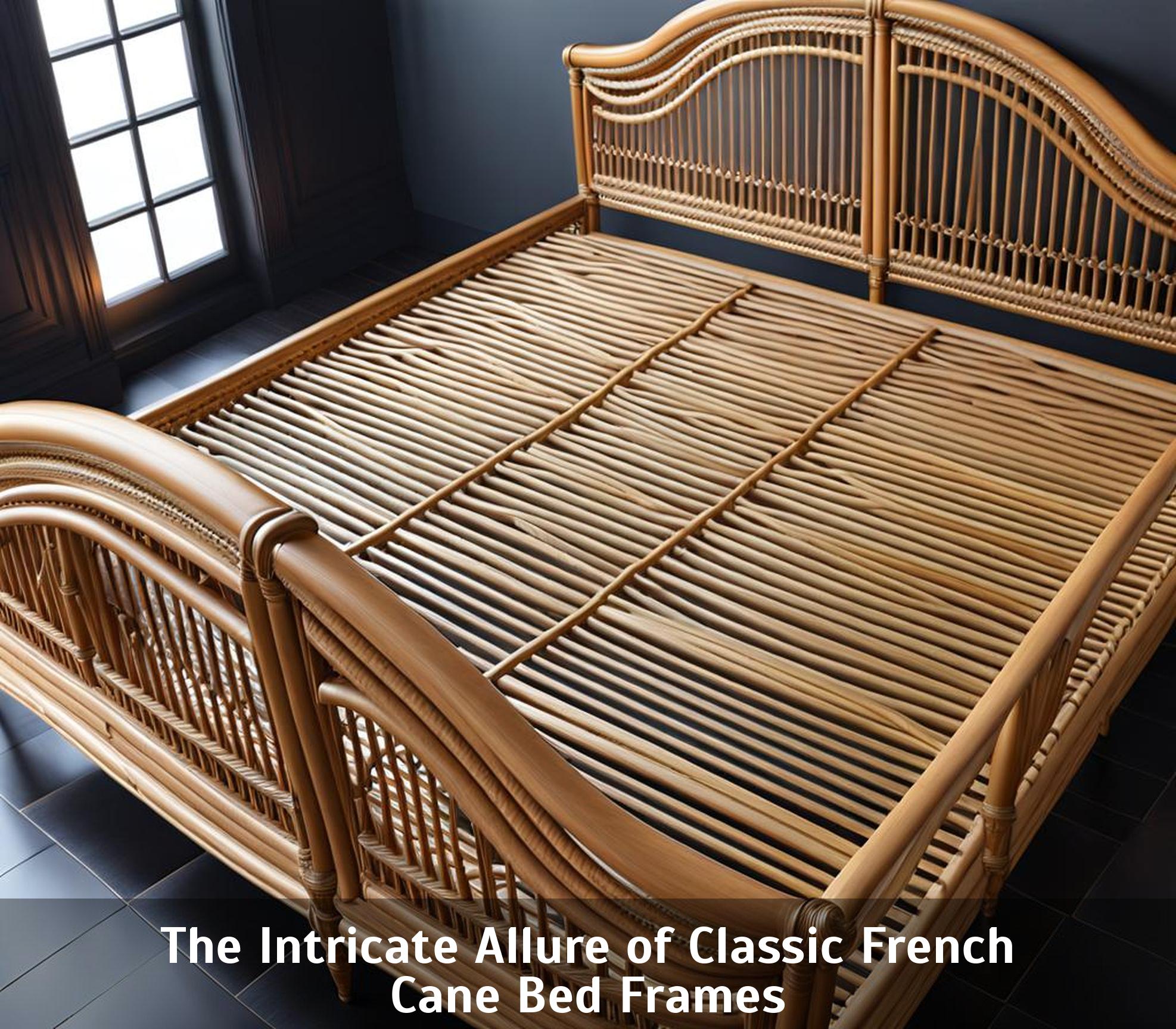 The Intricate Allure Of Classic French Cane Bed Frames - Corley Designs