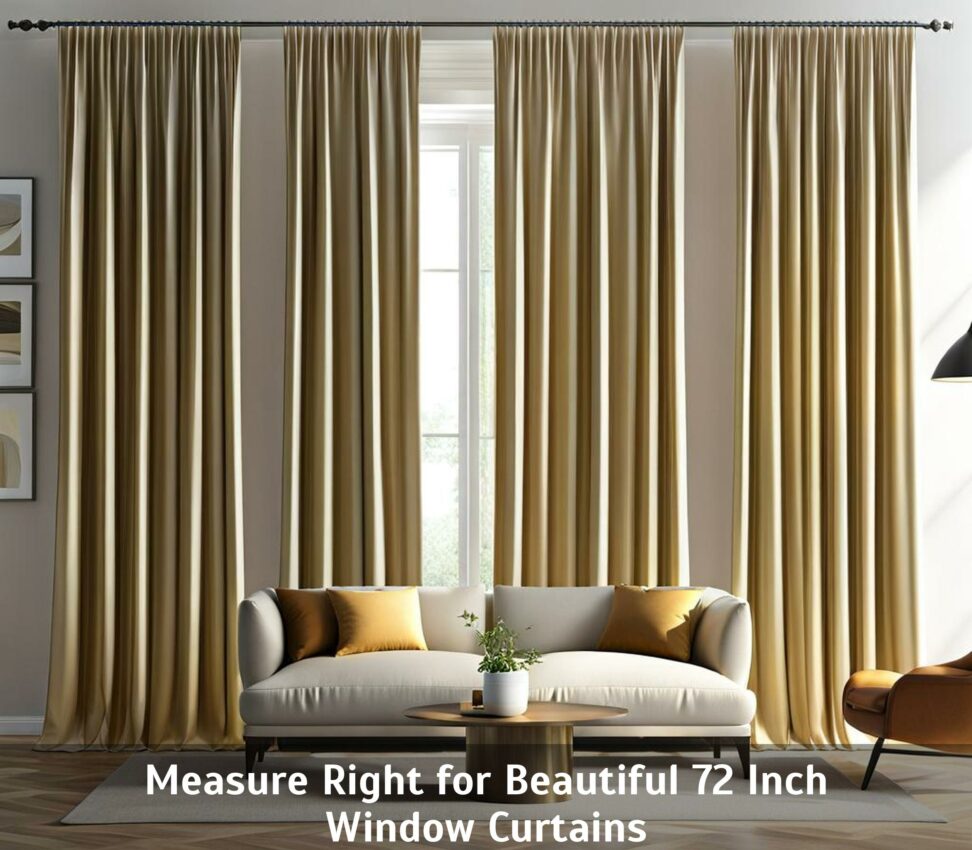 Measure Right for Beautiful 72 Inch Window Curtains - Corley Designs