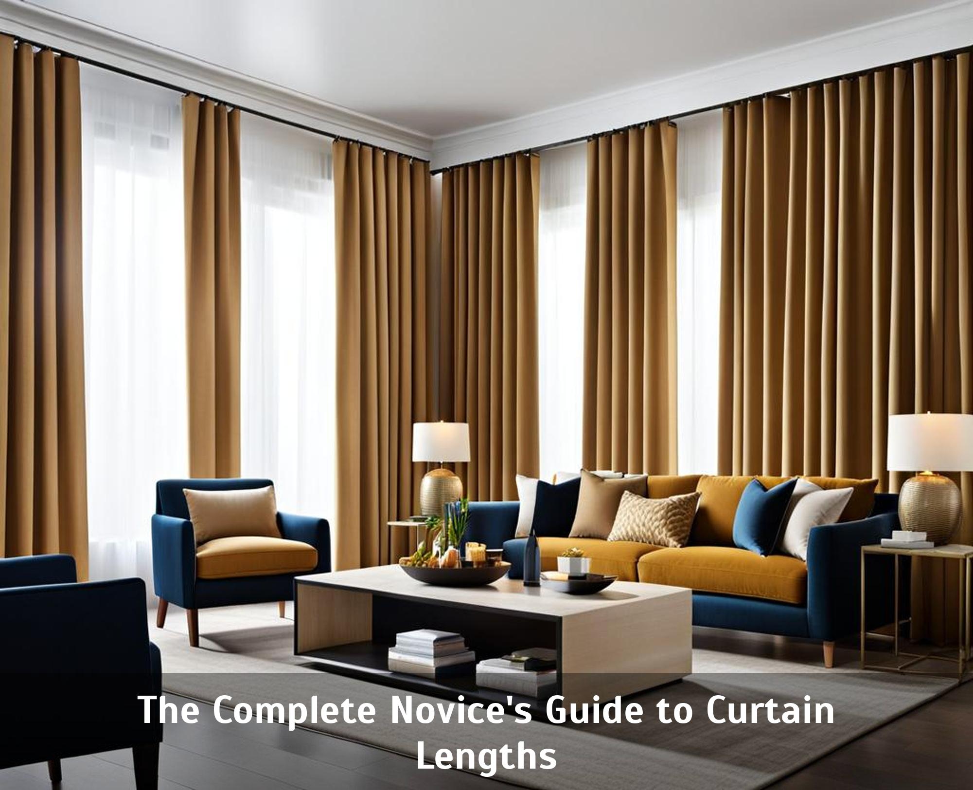 The Complete Novice's Guide to Curtain Lengths - Corley Designs