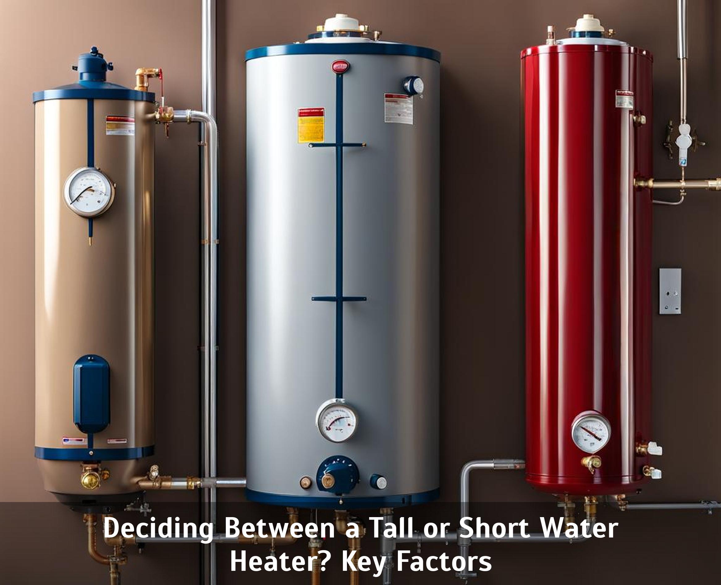 Deciding Between a Tall or Short Water Heater? Key Factors - Corley Designs