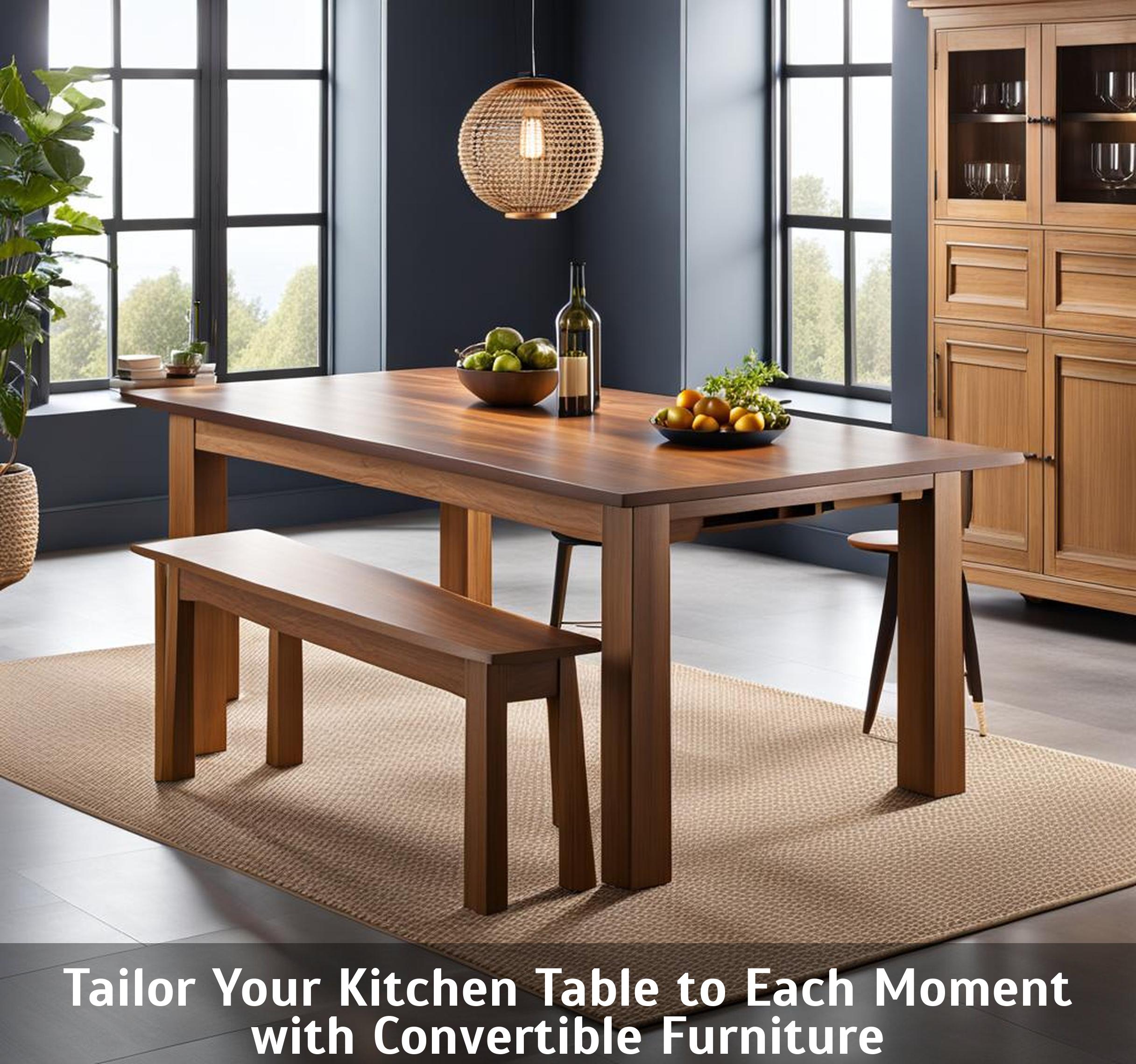 Tailor Your Kitchen Table to Each Moment with Convertible Furniture ...