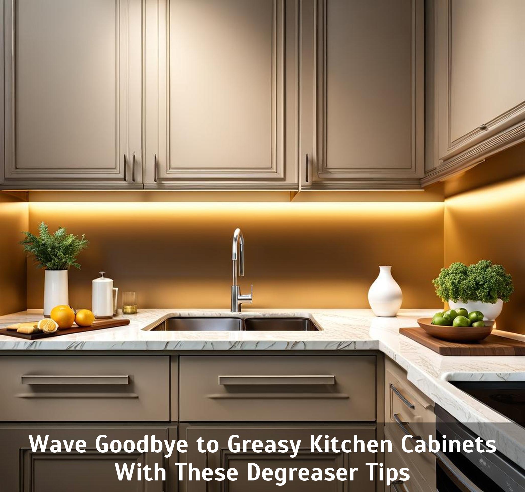 Wave Goodbye to Greasy Kitchen Cabinets With These Degreaser Tips ...