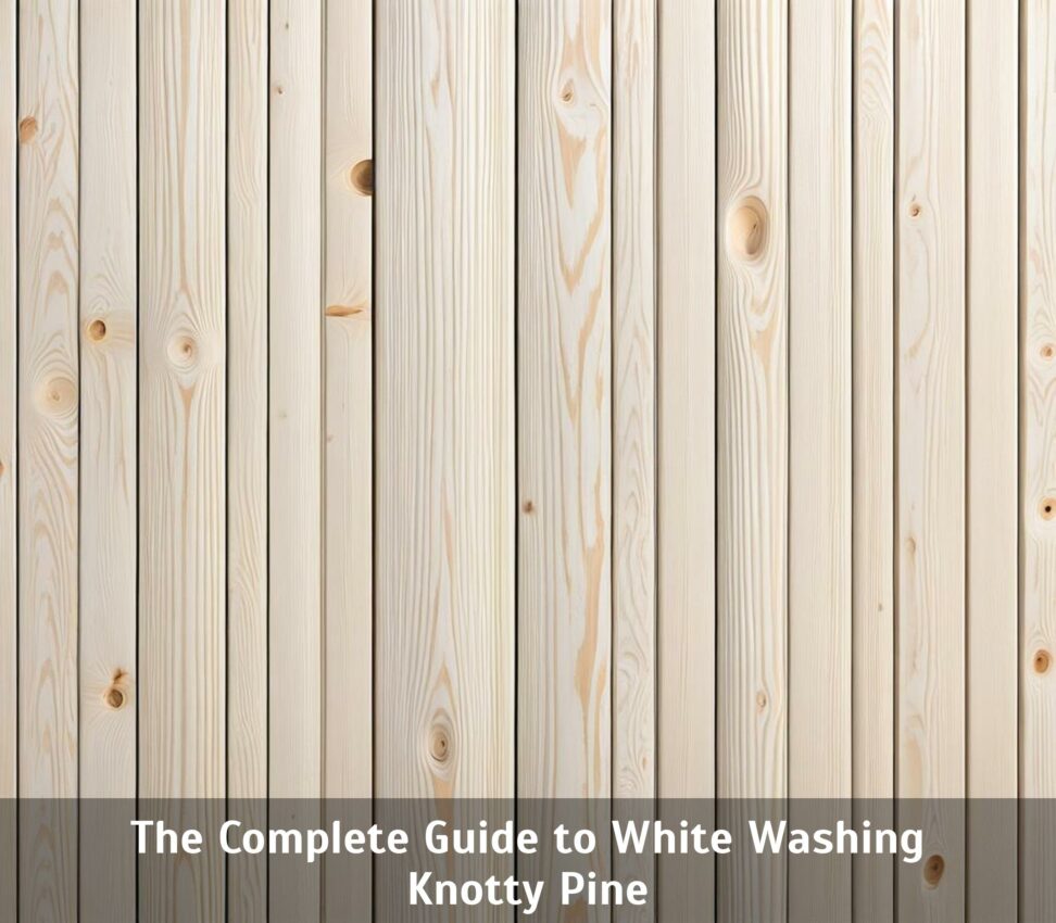 The Complete Guide to White Washing Knotty Pine - Corley Designs