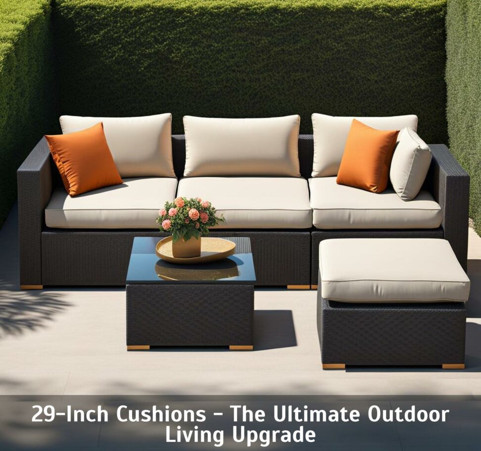 29-Inch Cushions - The Ultimate Outdoor Living Upgrade - Corley Designs