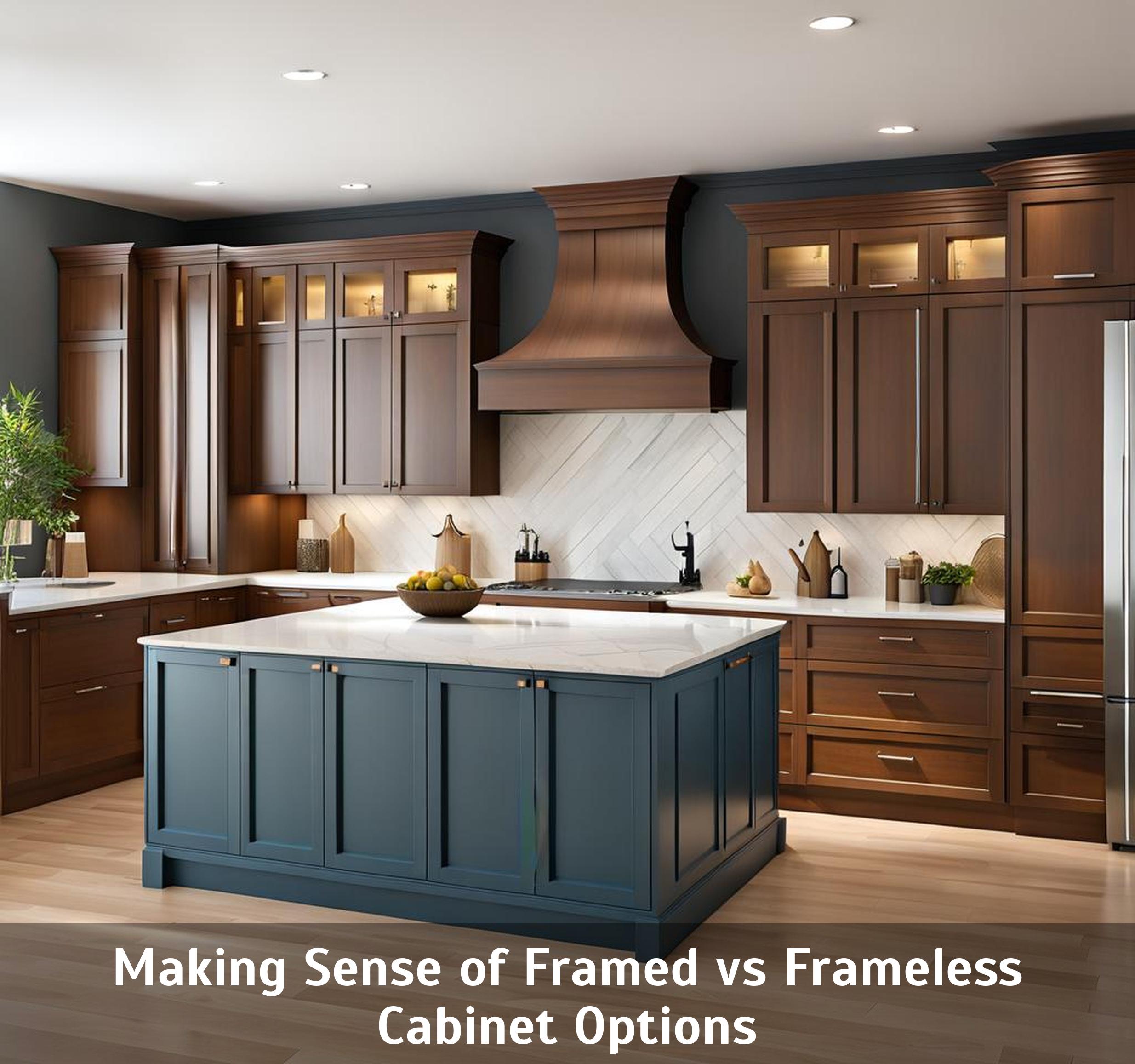 Making Sense of Framed vs Frameless Cabinet Options - Corley Designs