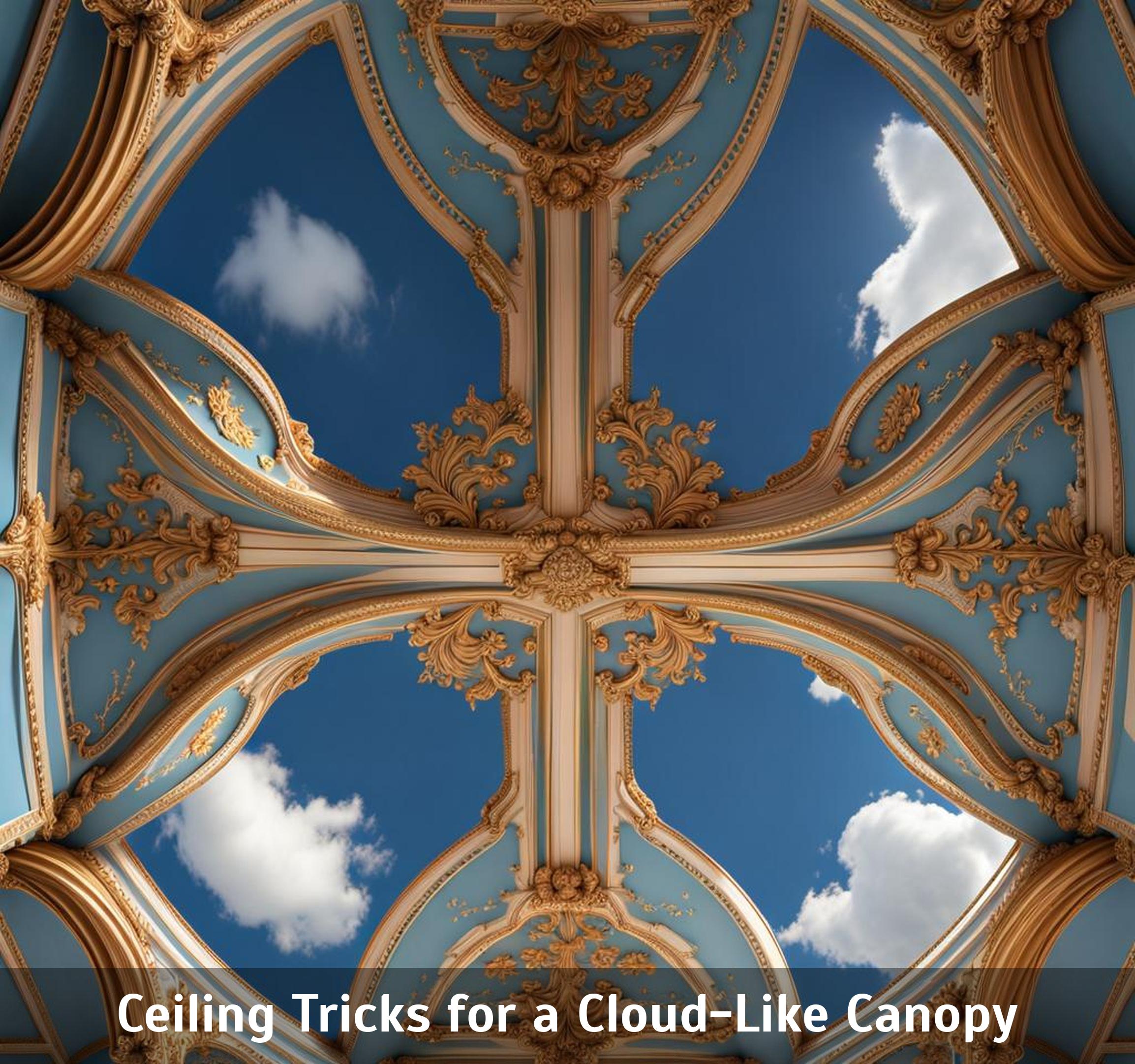 Ceiling Tricks for a Cloud-Like Canopy - Corley Designs