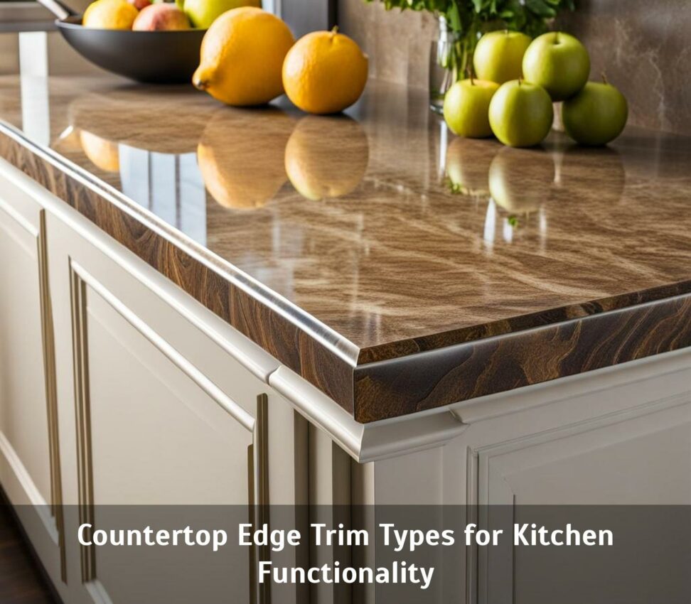 Countertop Edge Trim Types for Kitchen Functionality - Corley Designs